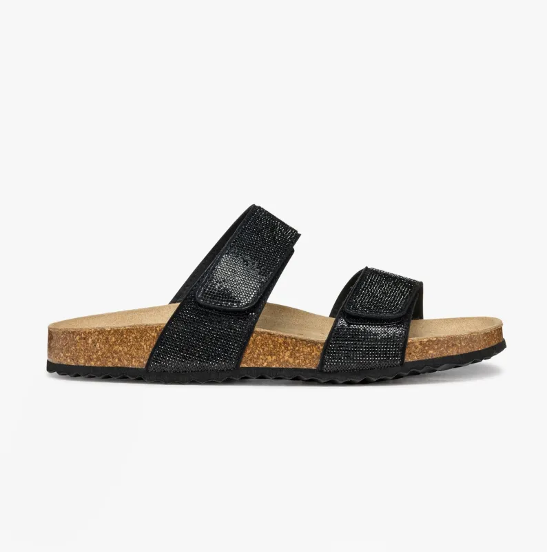 GEOX D BRIONIA R Mule Womens Sandals Black sold by Shuperb