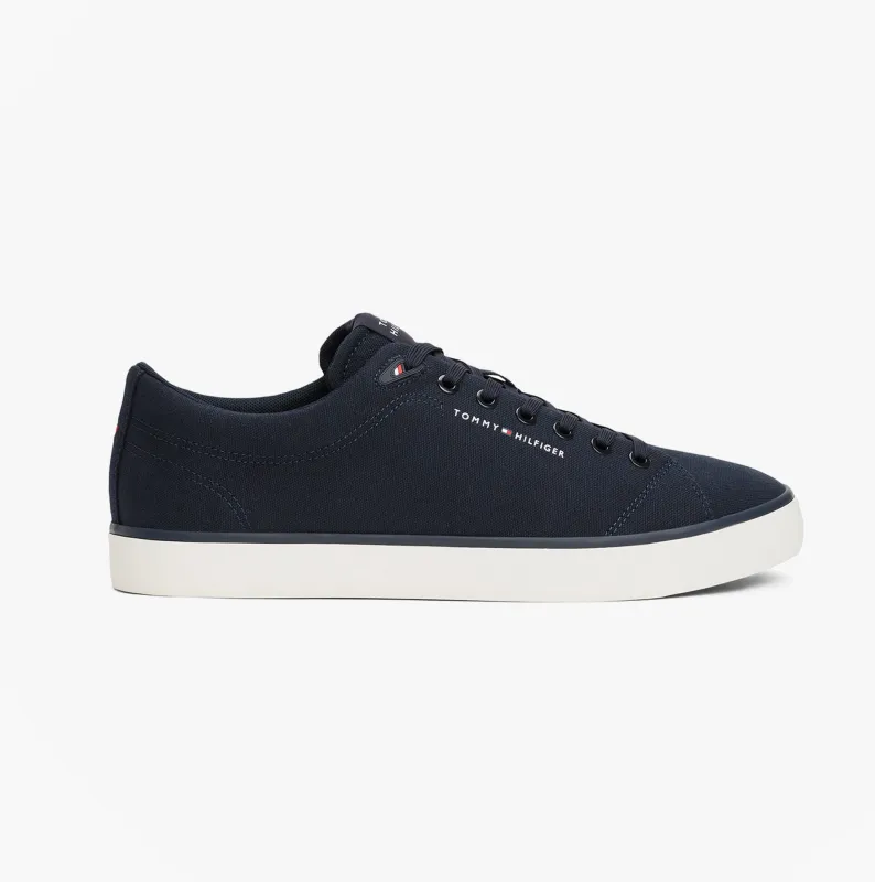Tommy Hilfiger HI VULC LOW CORE Mens Trainers Desert Sky sold by Shuperb