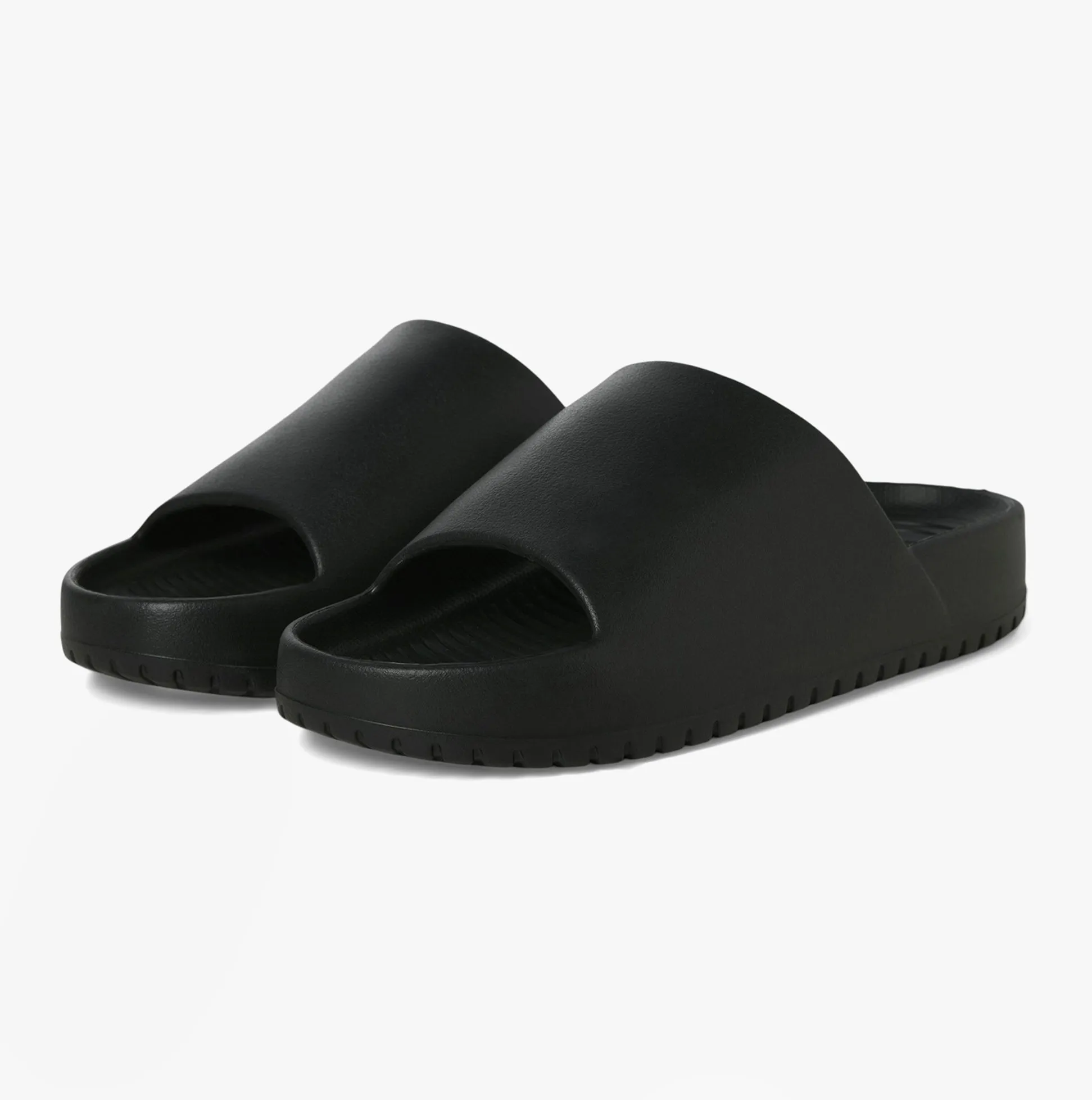 Jack & Jones RIPPLE MOULDED Mens Sandals Anthracite sold by Shuperb product image thumbnail 2