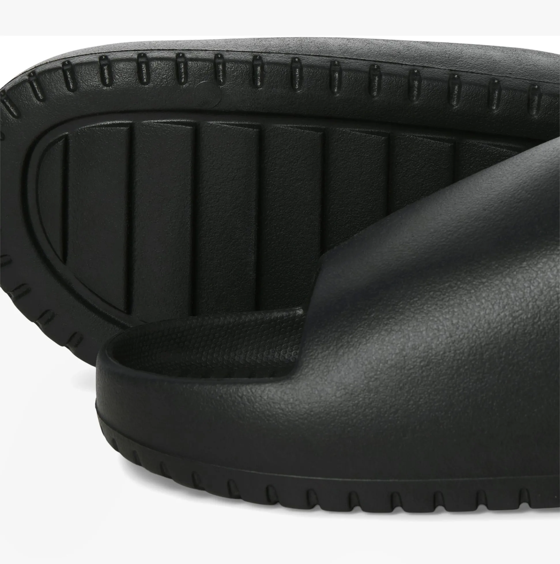Jack & Jones RIPPLE MOULDED Mens Sandals Anthracite sold by Shuperb product image thumbnail 5