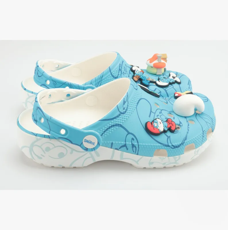 Crocs 210820-90H SMURFS CLASSIC Unisex Clogs Multi made by Crocs