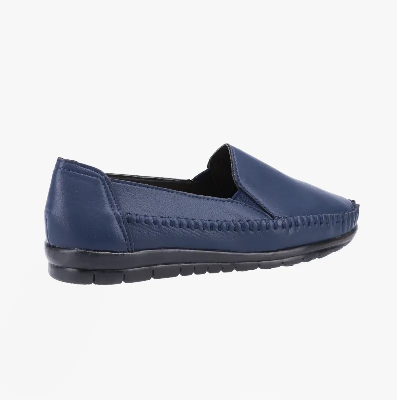 Fleet & Foster SHIRLEY Womens Shoes Navy sold by Shuperb