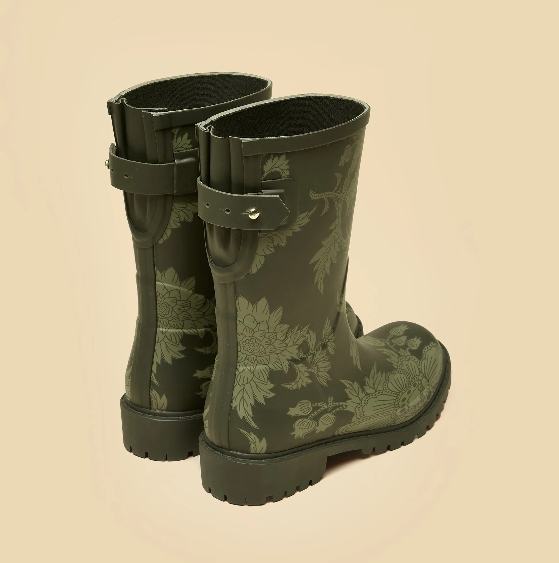 Joules WISTOW Womens Wellies Khaki Green sold by Shuperb product image thumbnail 2