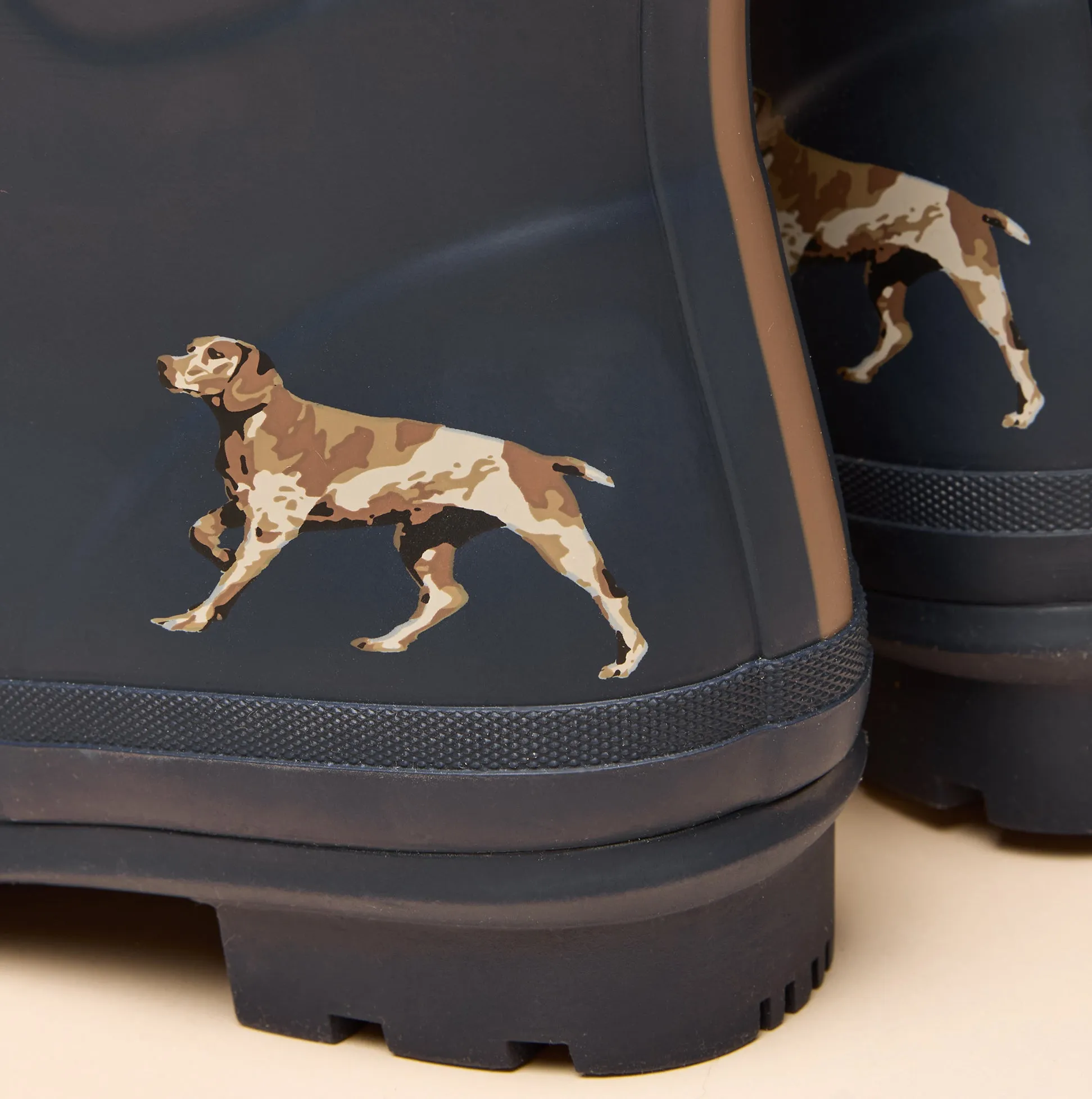 Joules WELLY PRINT Womens Wellington Boots Navy sold by Shuperb product image thumbnail 5