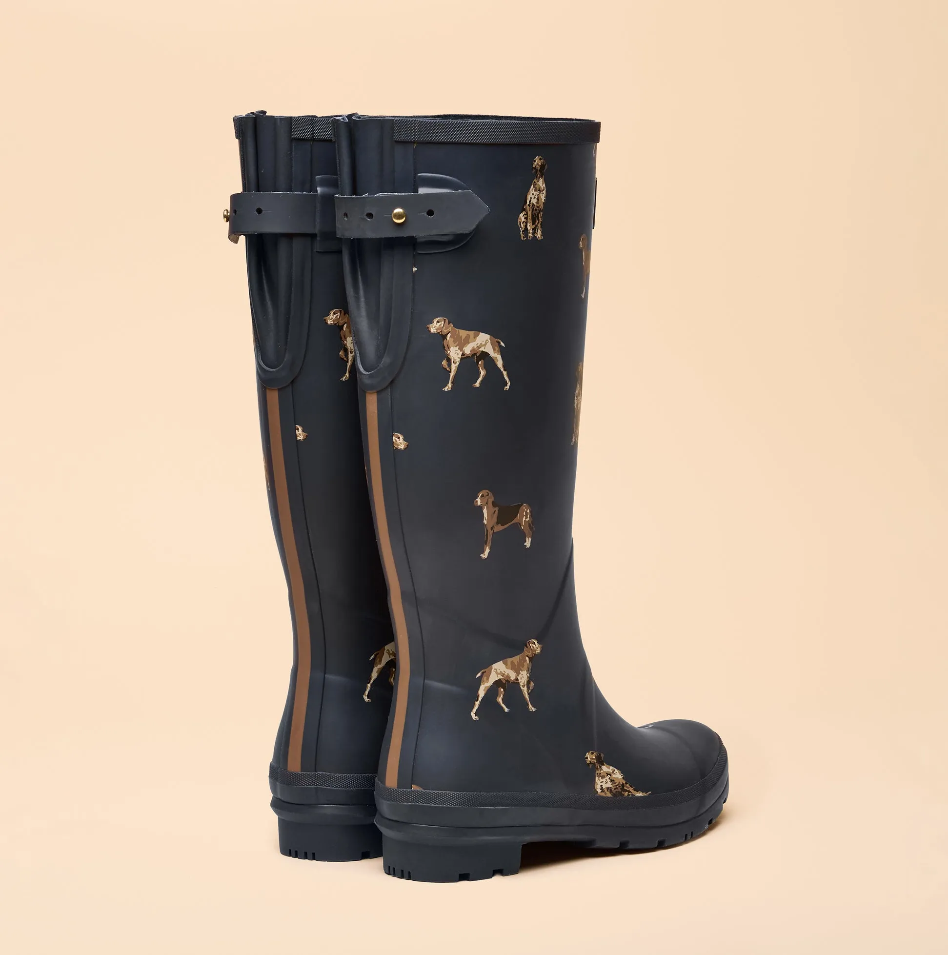 Joules WELLY PRINT Womens Wellington Boots Navy sold by Shuperb product image thumbnail 2