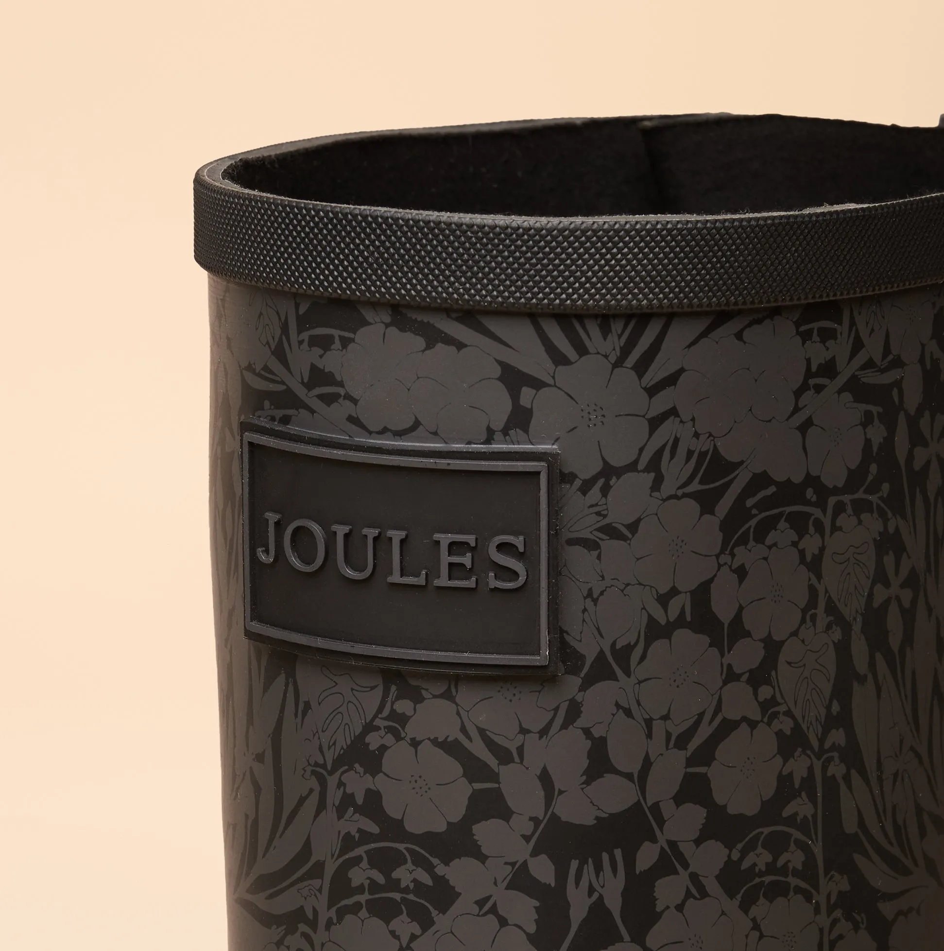 Joules WELLY PRINT Womens Wellington Boots Black sold by Shuperb product image thumbnail 4