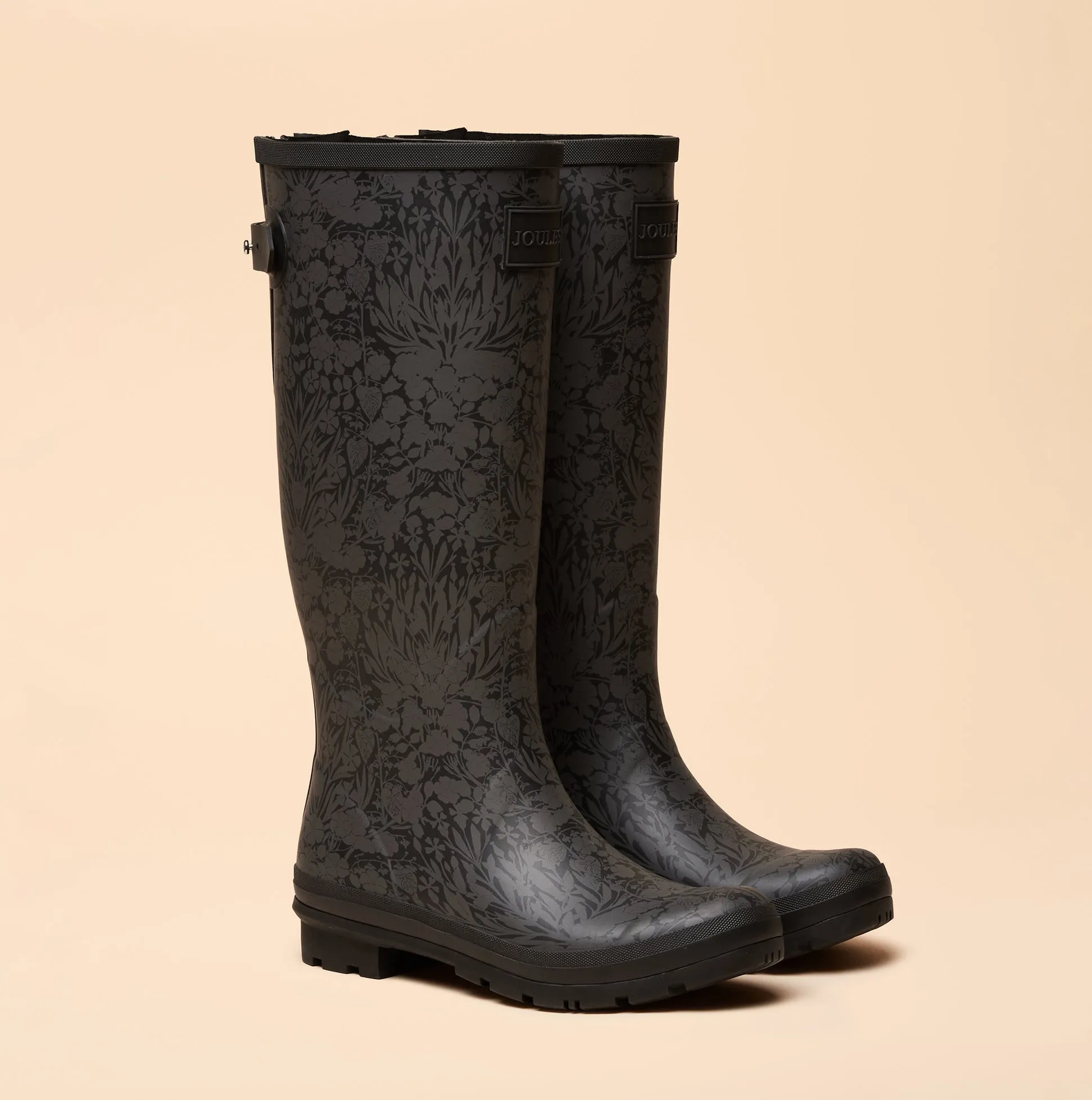 Joules WELLY PRINT Womens Wellington Boots Black sold by Shuperb product image thumbnail 2