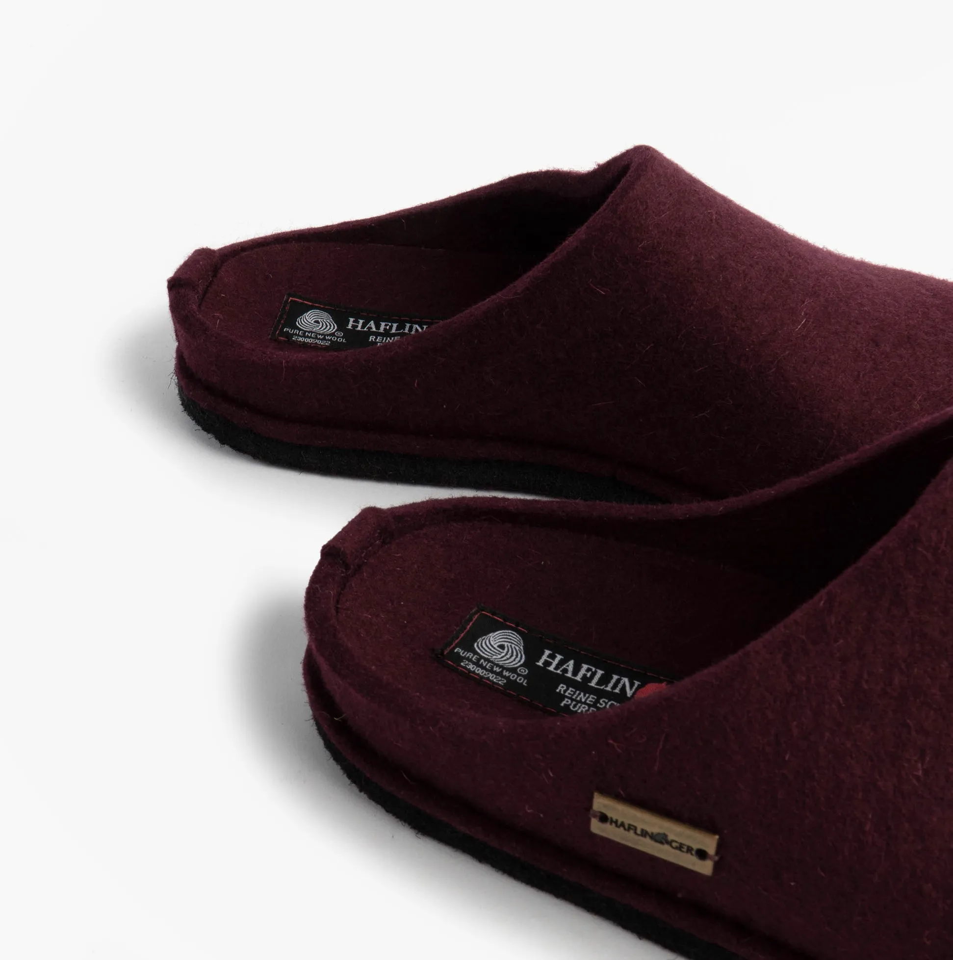 Haflinger SOFT Womens Slippers Bordeaux sold by Shuperb product image thumbnail 4