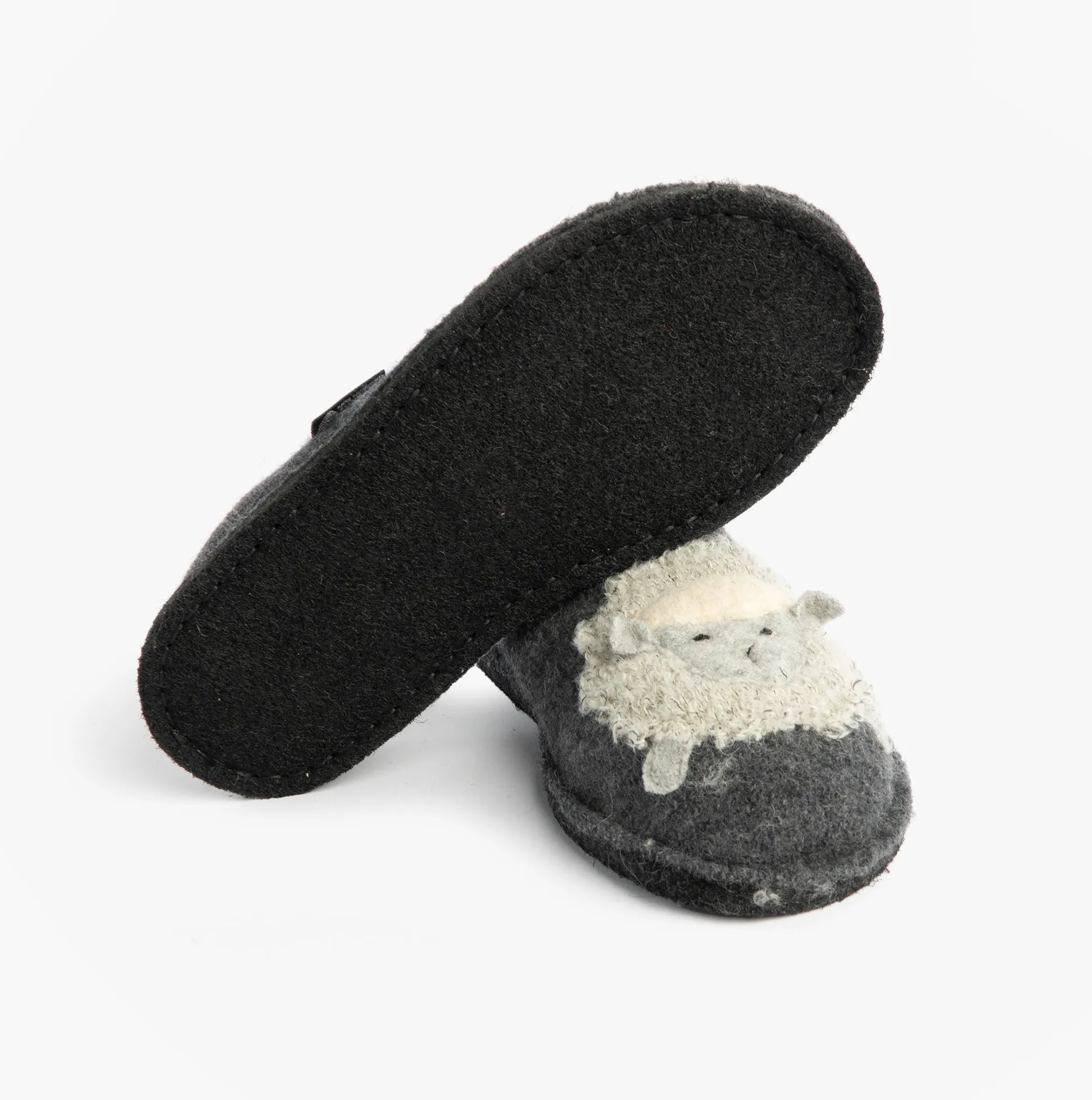 Haflinger LAMBY Womens Slippers Anthracite sold by Shuperb product image thumbnail 2