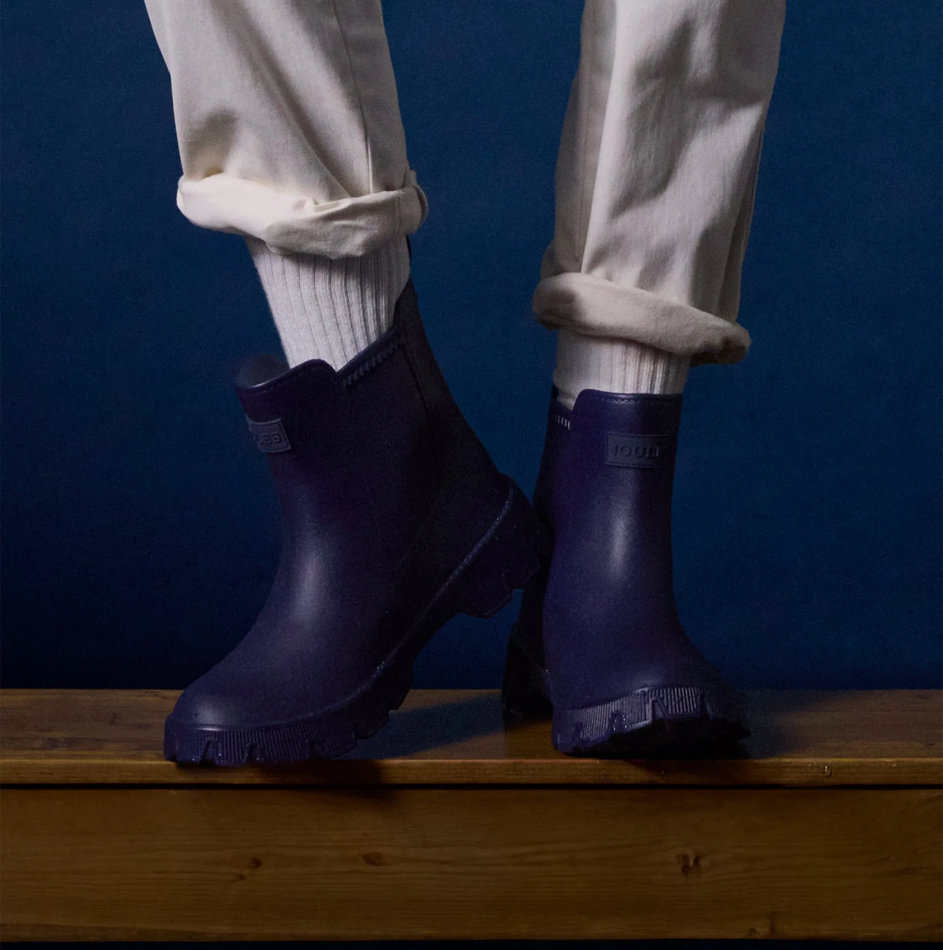 Joules RAINDANCE Lightweight Wellies Navy sold by Shuperb product image thumbnail 2