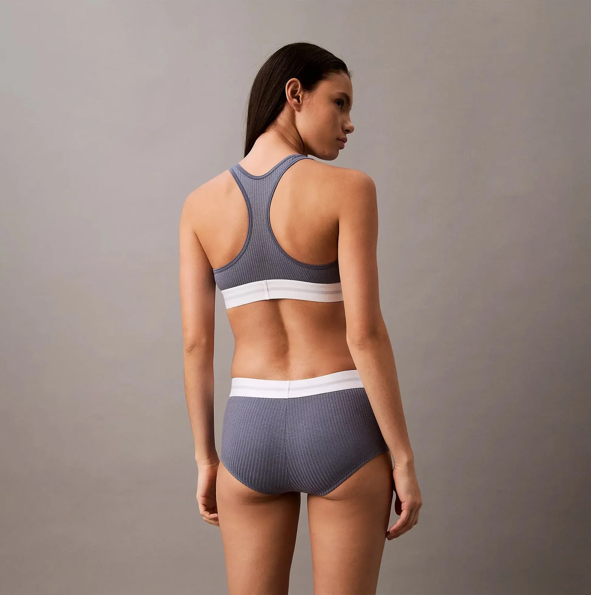 Calvin Klein Womens Hipster Panty BOYSHORTS Grey sold by Shuperb product image thumbnail 2