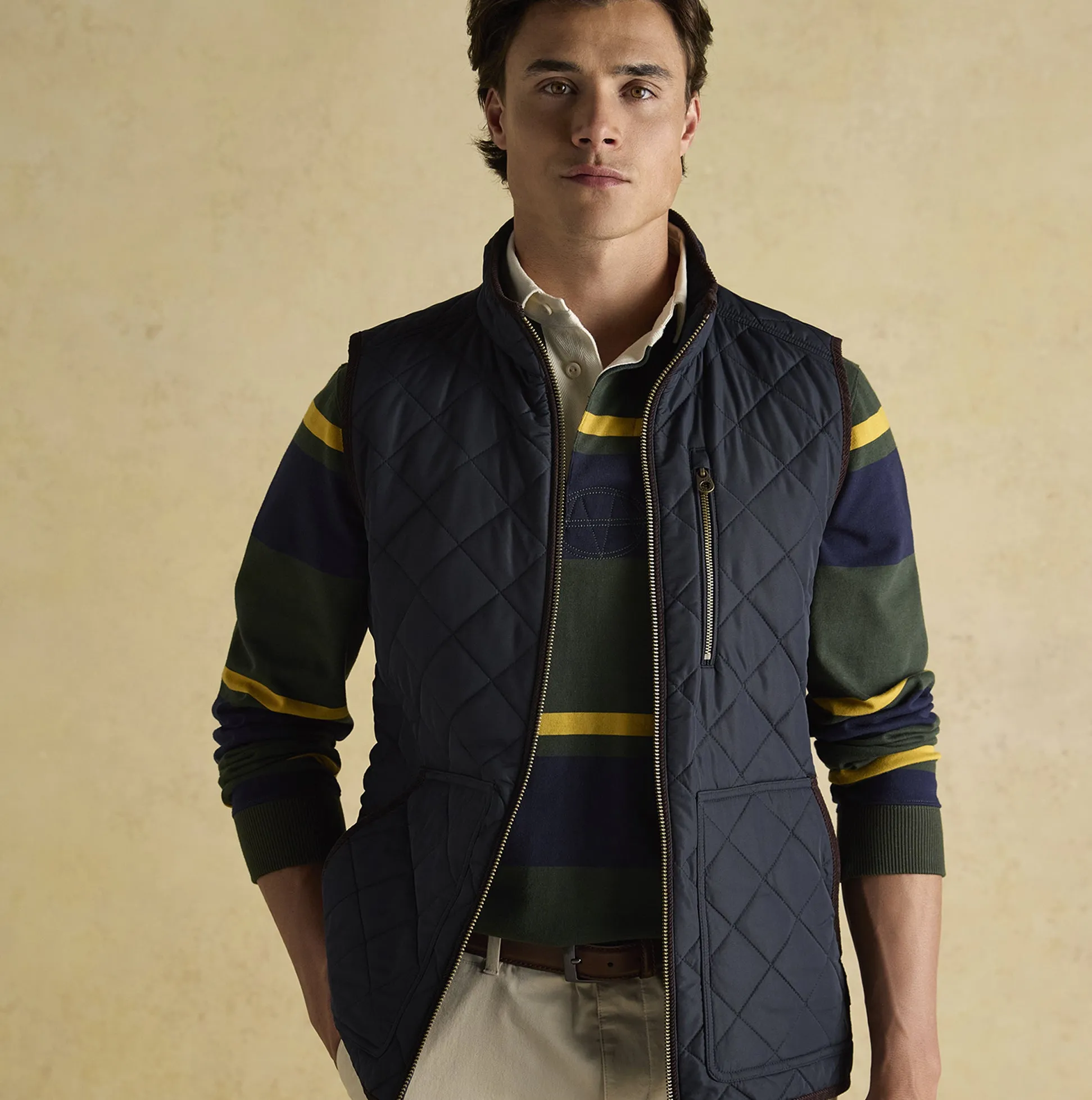 Joules MAYNARD Mens Gilet Navy sold by Shuperb product image thumbnail 3
