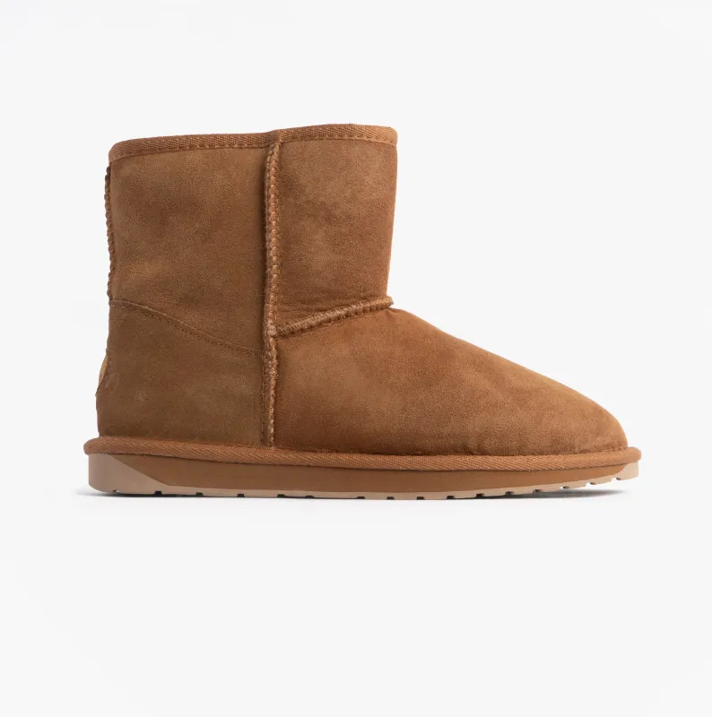 EMU Australia STINGER MINI Womens Sheepskin Boot Chestnut sold by Shuperb