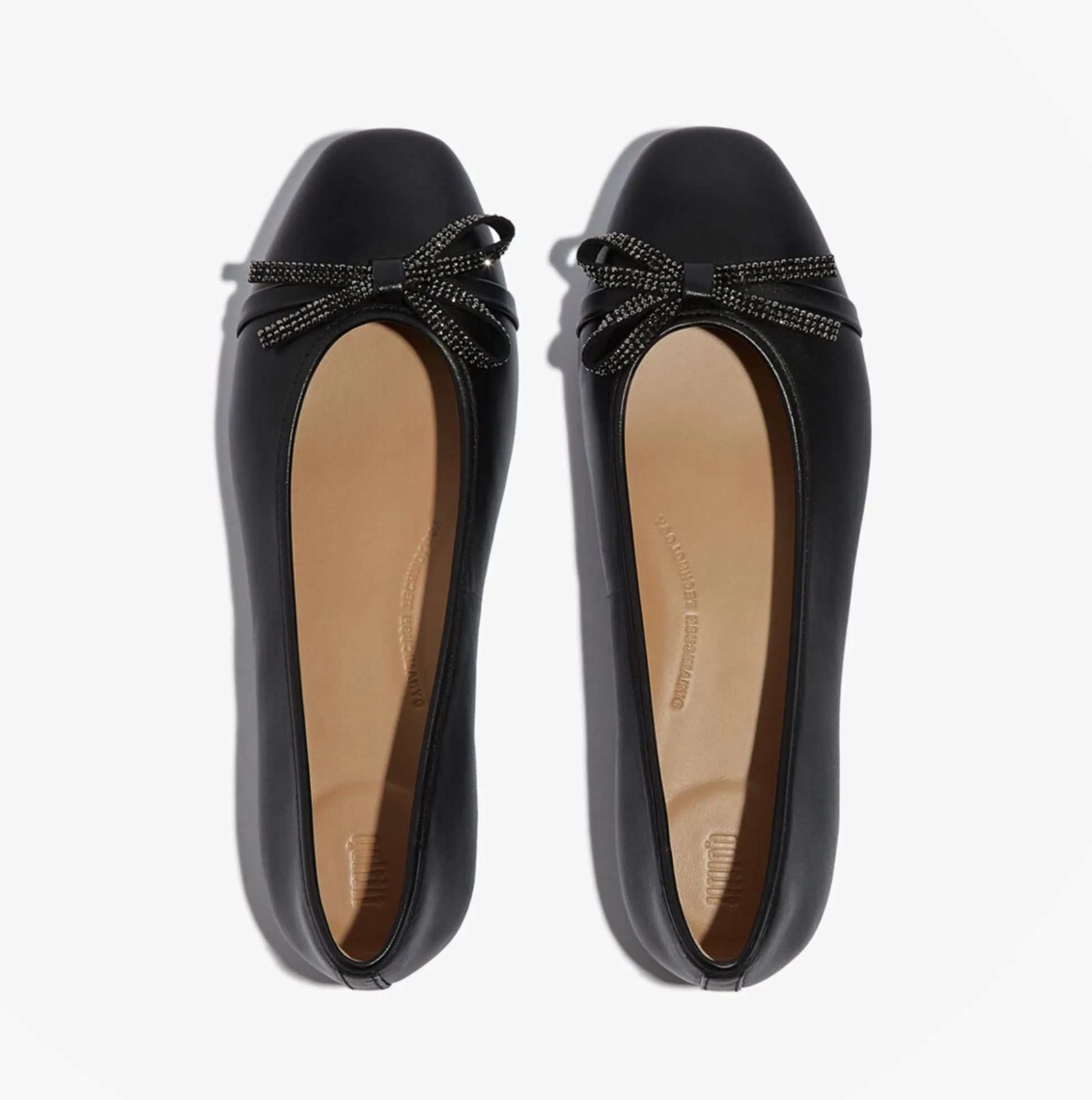 FitFlop DELICATO GLITZ-BOW LEATHER Womens Ballet Black sold by Shuperb product image thumbnail 5