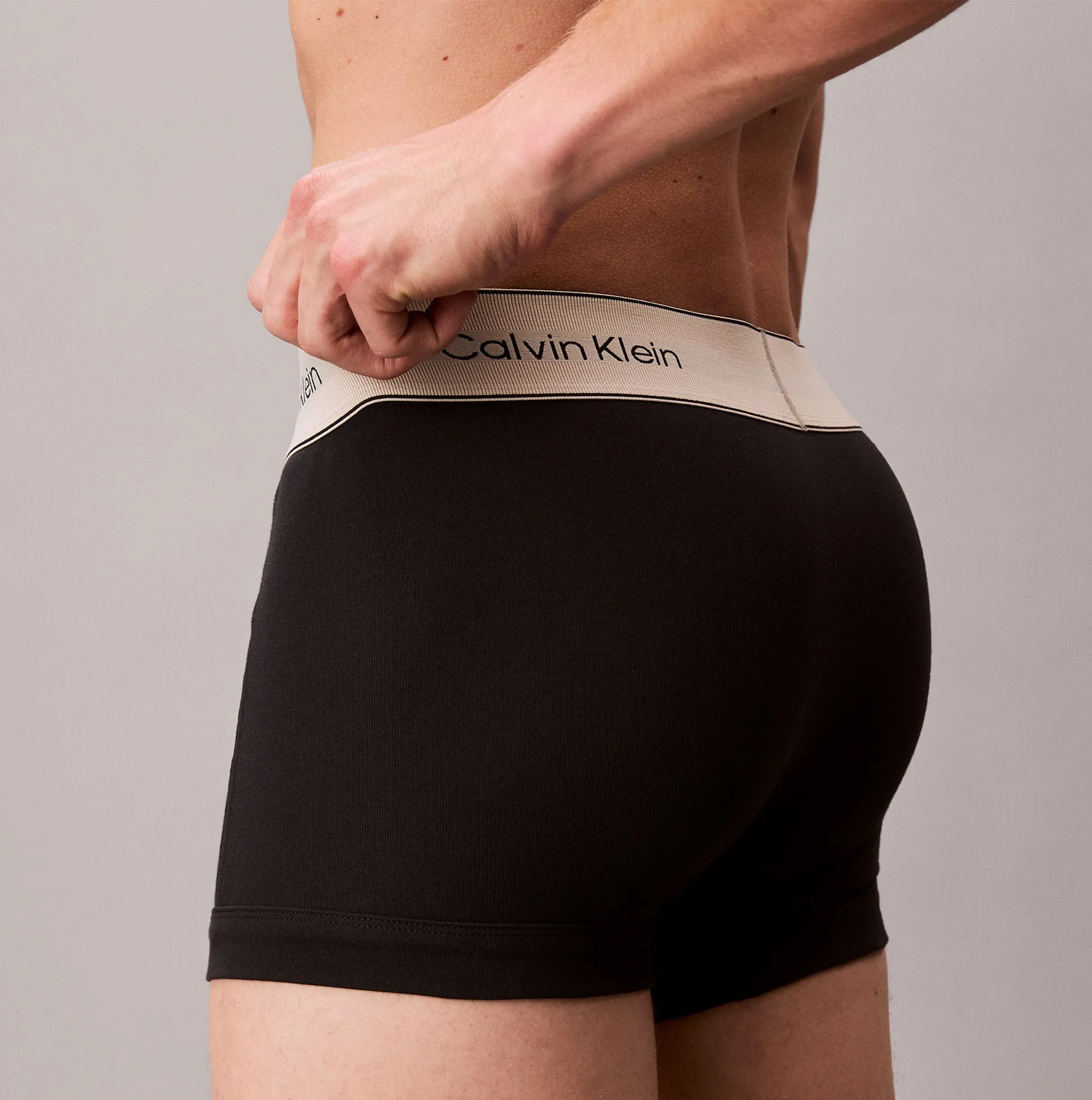 Calvin Klein TRUNK 3 Pack Mens Black sold by Shuperb product image thumbnail 4
