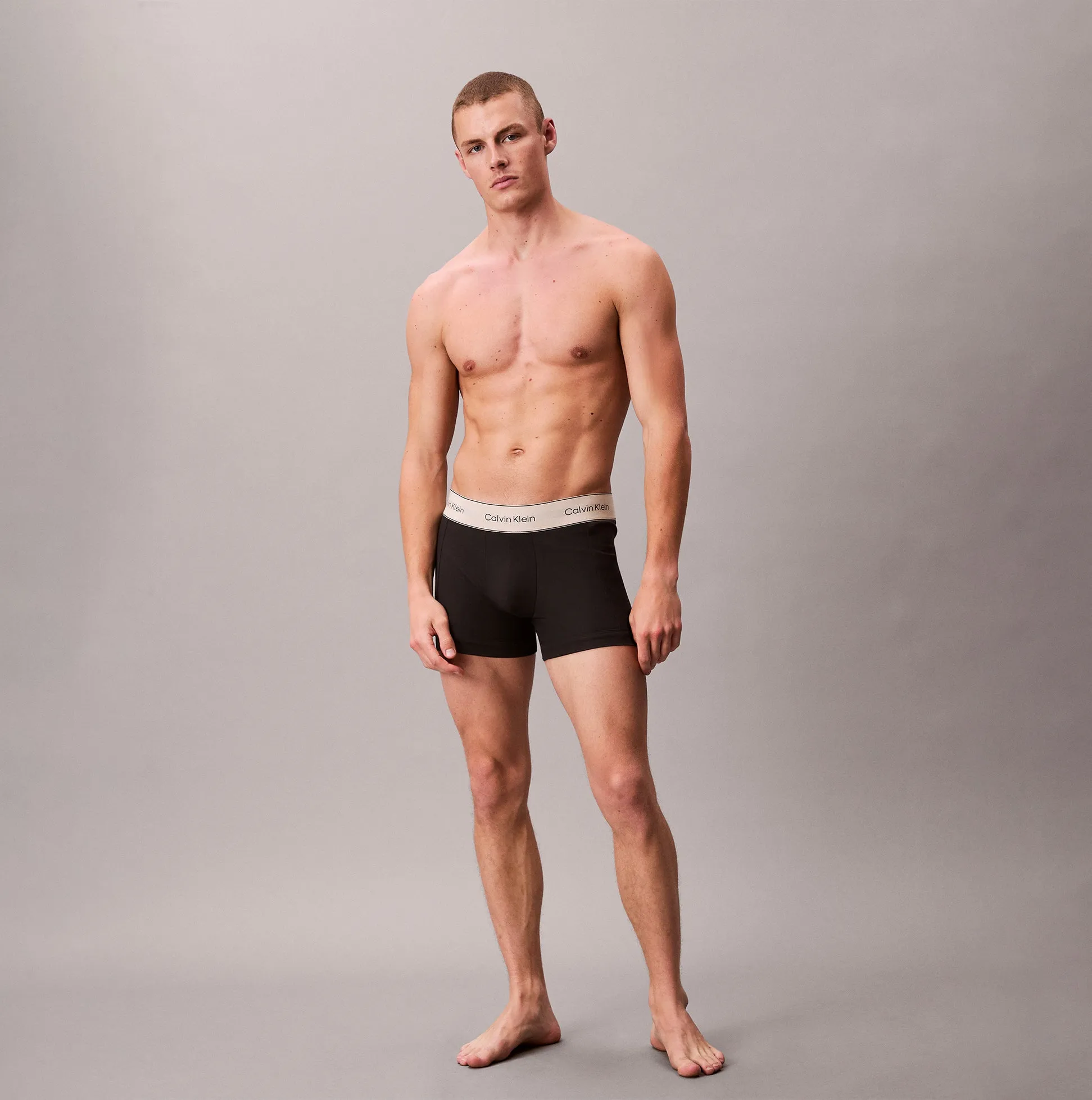 Calvin Klein TRUNK 3 Pack Mens Black sold by Shuperb product image thumbnail 2