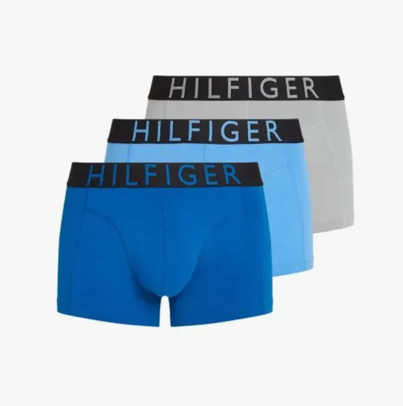 Tommy Hilfiger TRUNK 3 Pack Mens Trunk Multicoloured made by Tommy Hilfiger