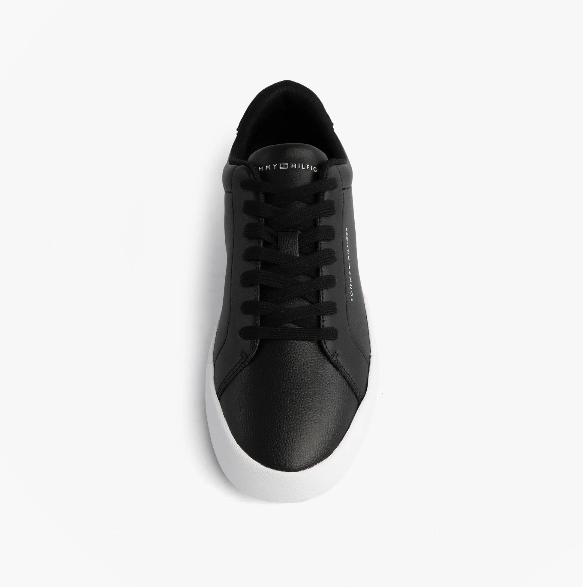 Tommy Hilfiger TH COURT LTH DETAIL Mens Trainers Black sold by Shuperb product image thumbnail 3