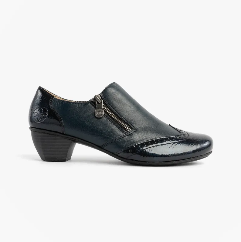 Rieker 41757-15 Womens Shoes Blue sold by Shuperb
