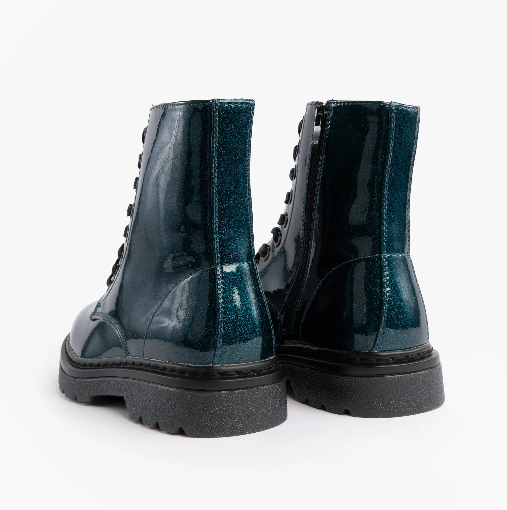 Heavenly Feet JUSTINA2 GLITTER Womens Ankle Boots Ocean Glitter sold by Shuperb product image thumbnail 5