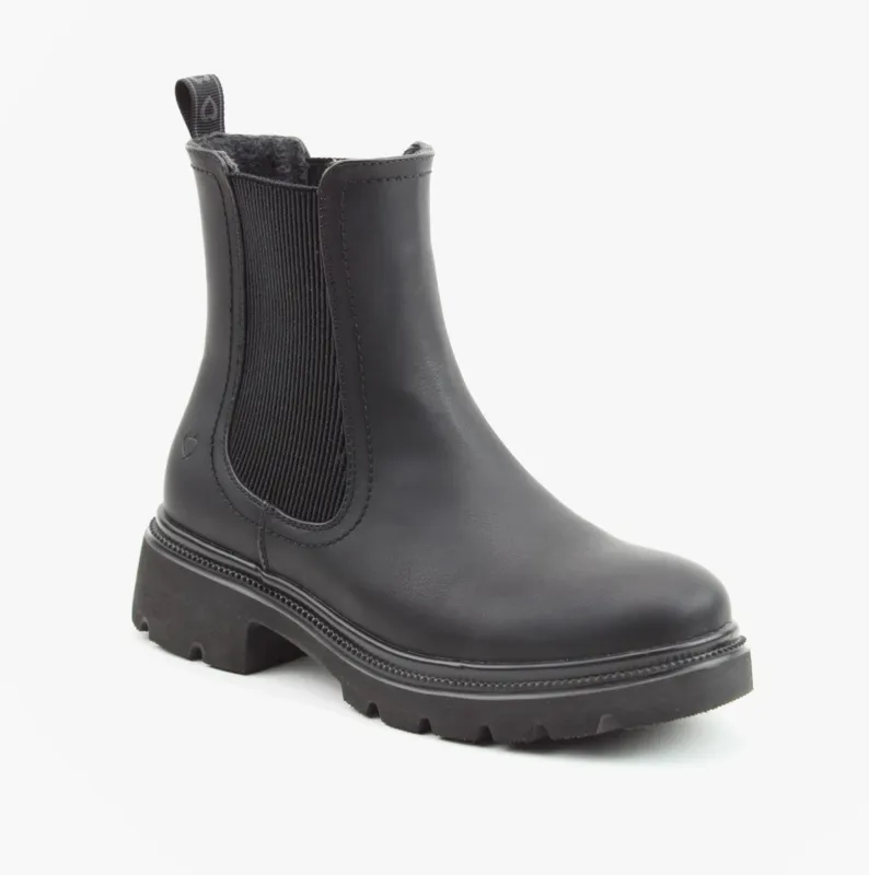 Heavenly Feet ZETA Womens Chelsea Boots Black sold by Shuperb