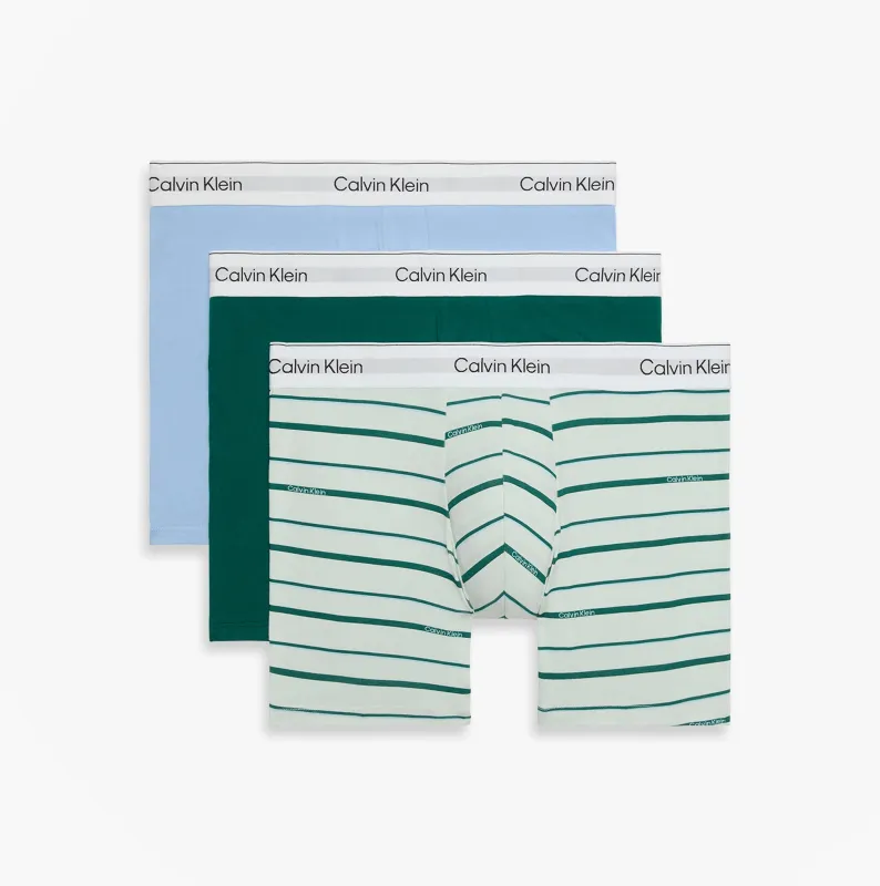 Calvin Klein BOXER BRIEF 3 Pack Mens Cotton Stretch Multicolour sold by Shuperb