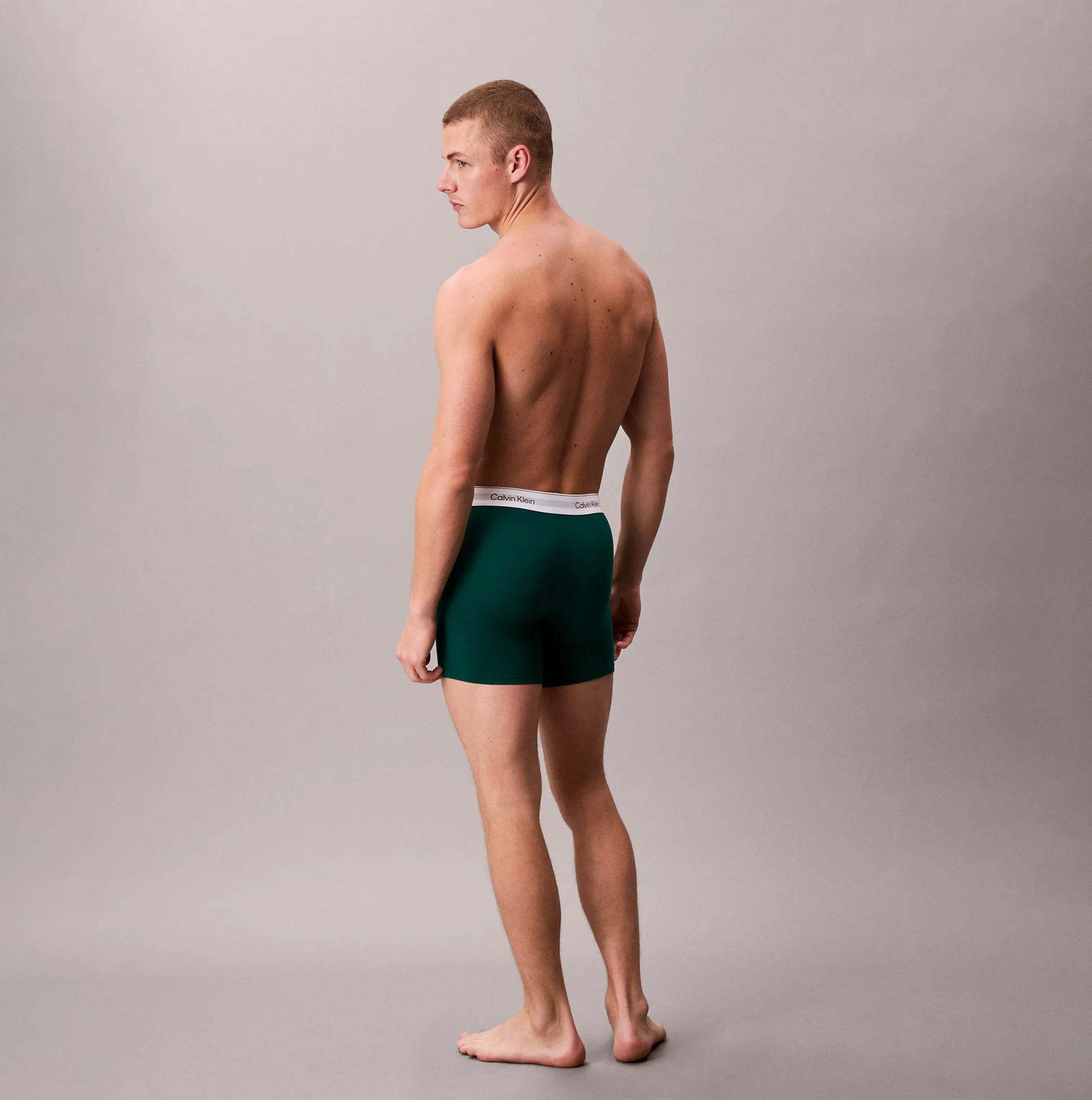 Calvin Klein BOXER BRIEF 3 Pack Mens Cotton Stretch Multicolour sold by Shuperb product image thumbnail 3