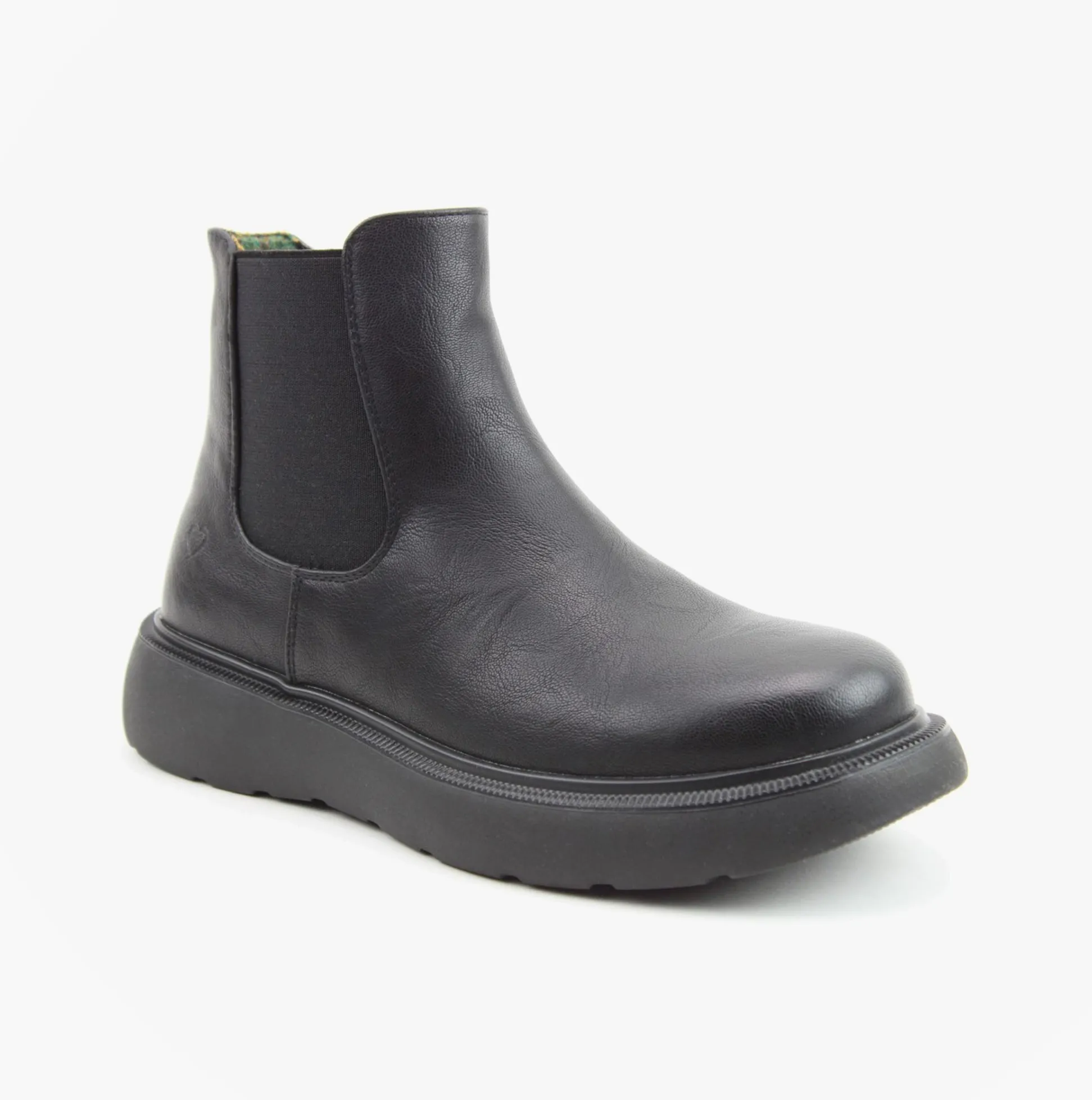 Heavenly Feet AZALEA Womens Chelsea Boots Black sold by Shuperb