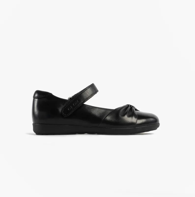 GEOX J IBERIDE Girls Mary Jane Shoes Black sold by Shuperb