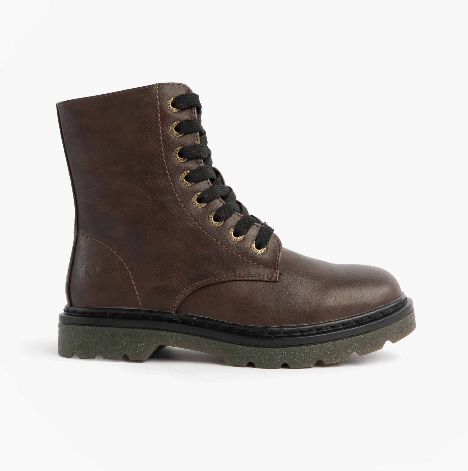 Heavenly Feet JUSTINA2 Womens Ankle Boots Chocolate sold by Shuperb