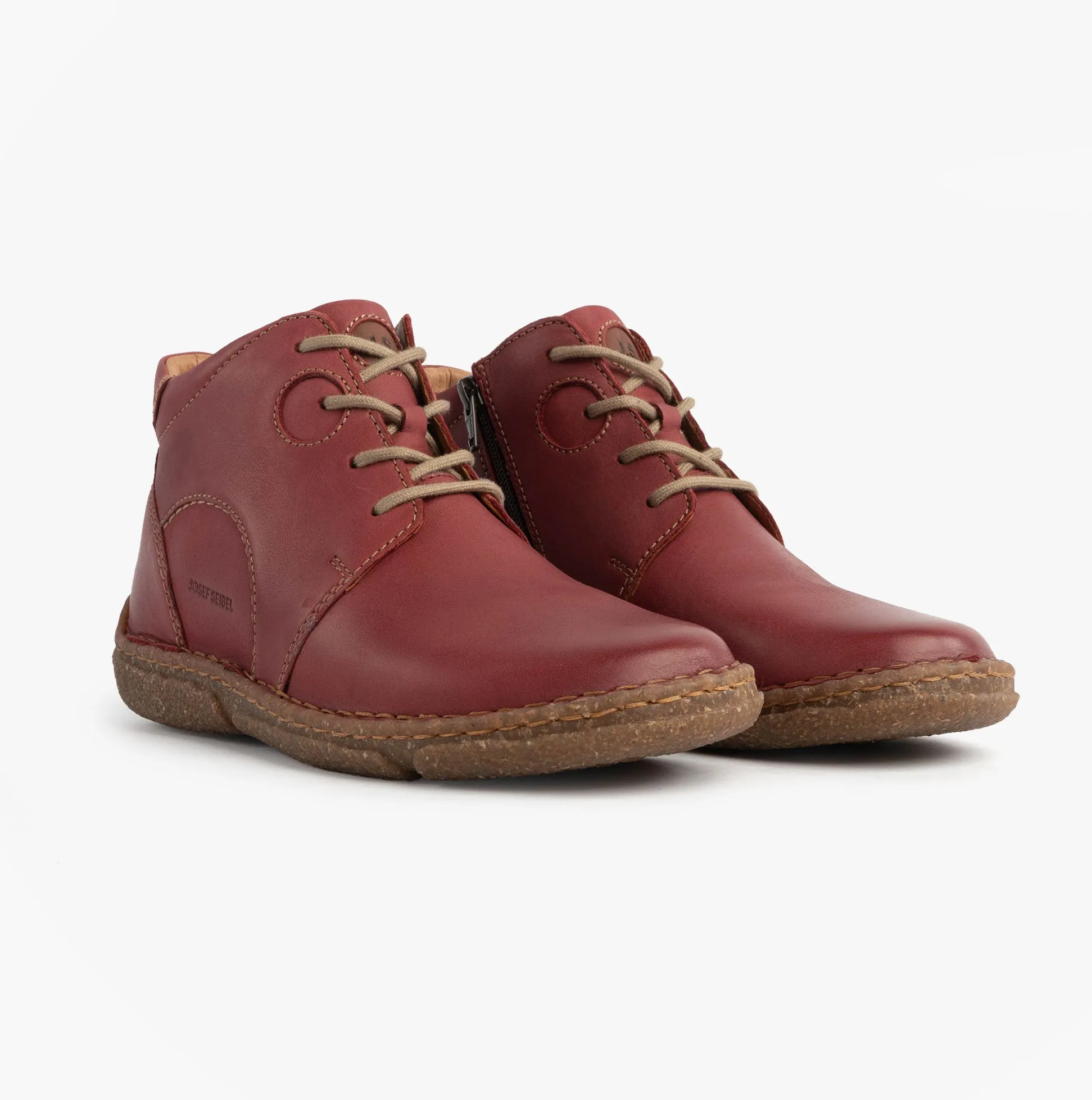 Josef Seibel NEELE 46 Womens Lace Up Ankle Boots Bordeaux sold by Shuperb product image thumbnail 3