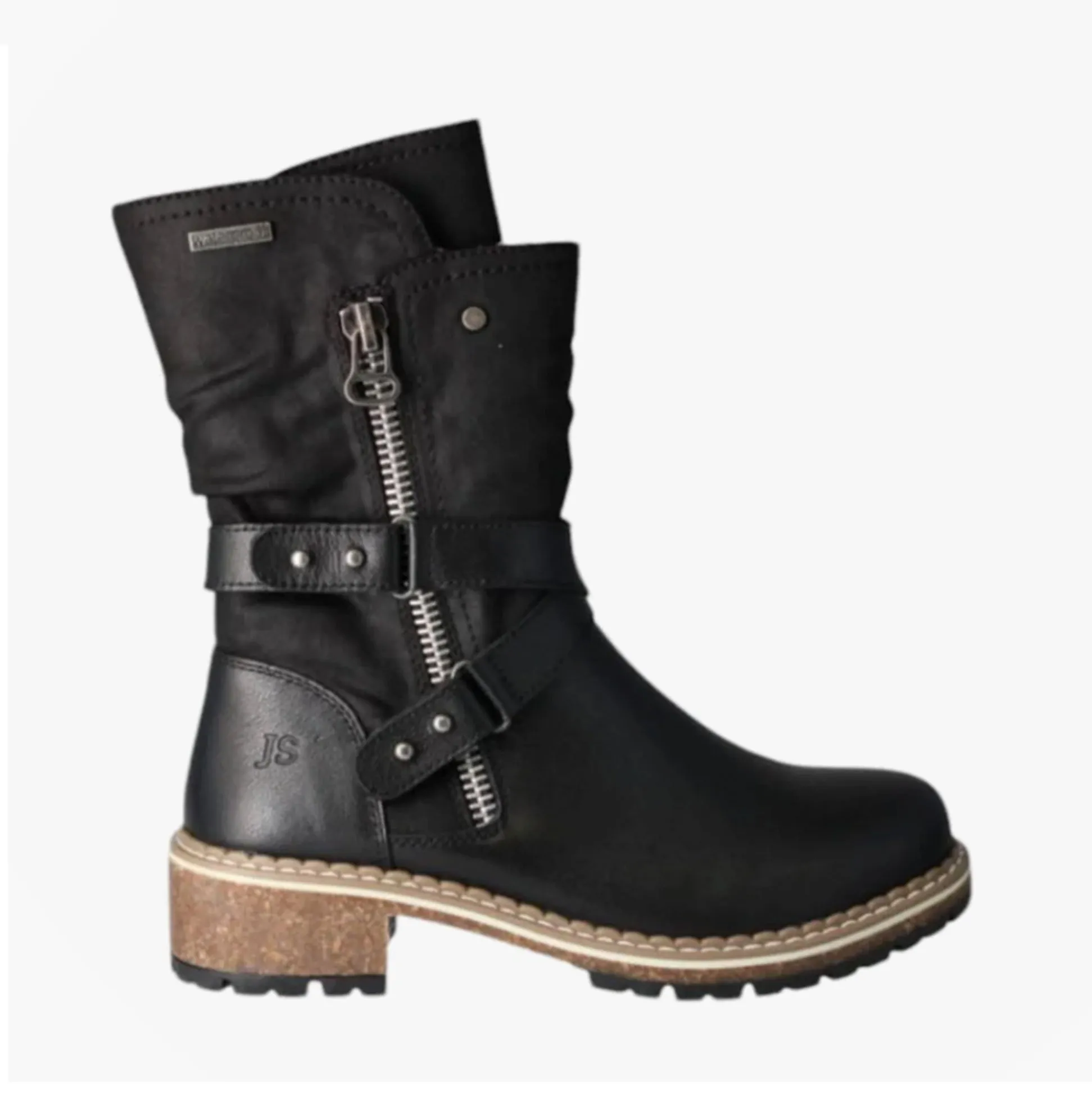 Josef Seibel WAYLYNN 13 Womens Biker Boots Black sold by Shuperb