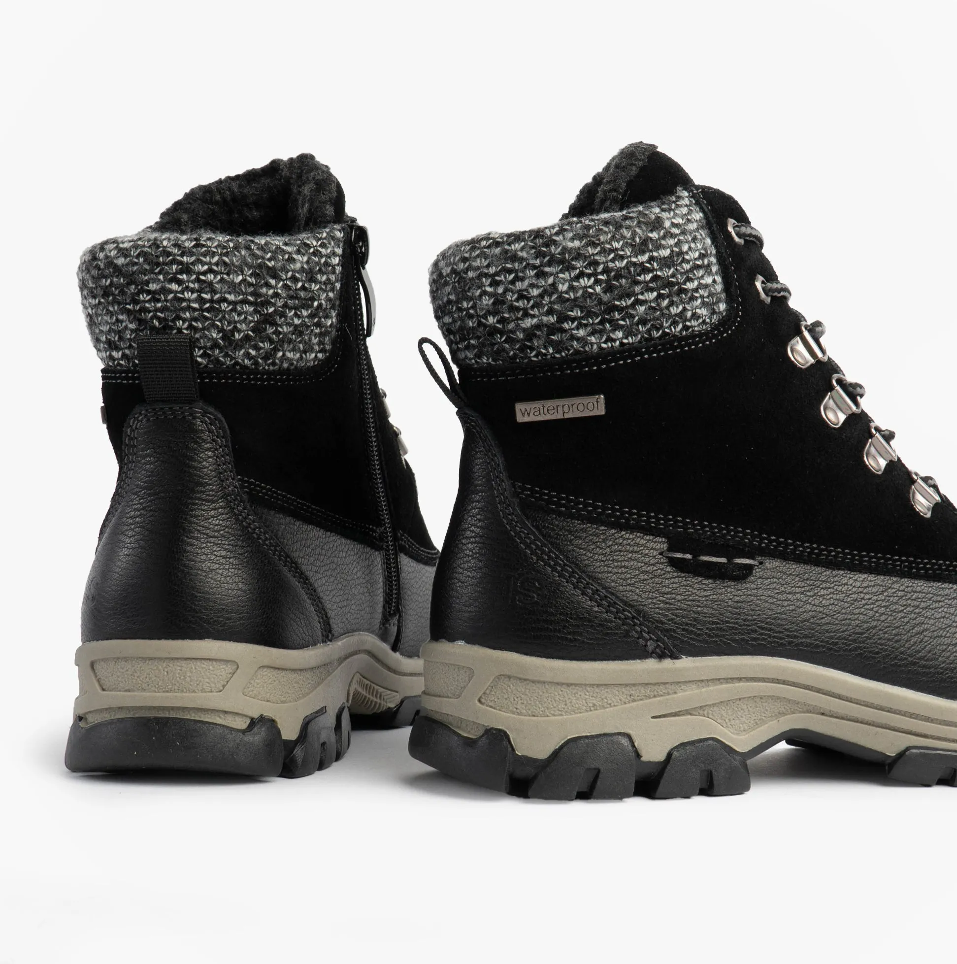Josef Seibel WYNTER 02 Womens Waterproof Lace Up Boots Black sold by Shuperb product image thumbnail 5