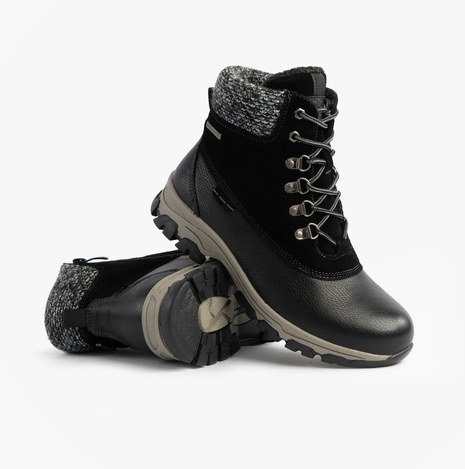 Josef Seibel WYNTER 02 Womens Waterproof Lace Up Boots Black sold by Shuperb product image thumbnail 2