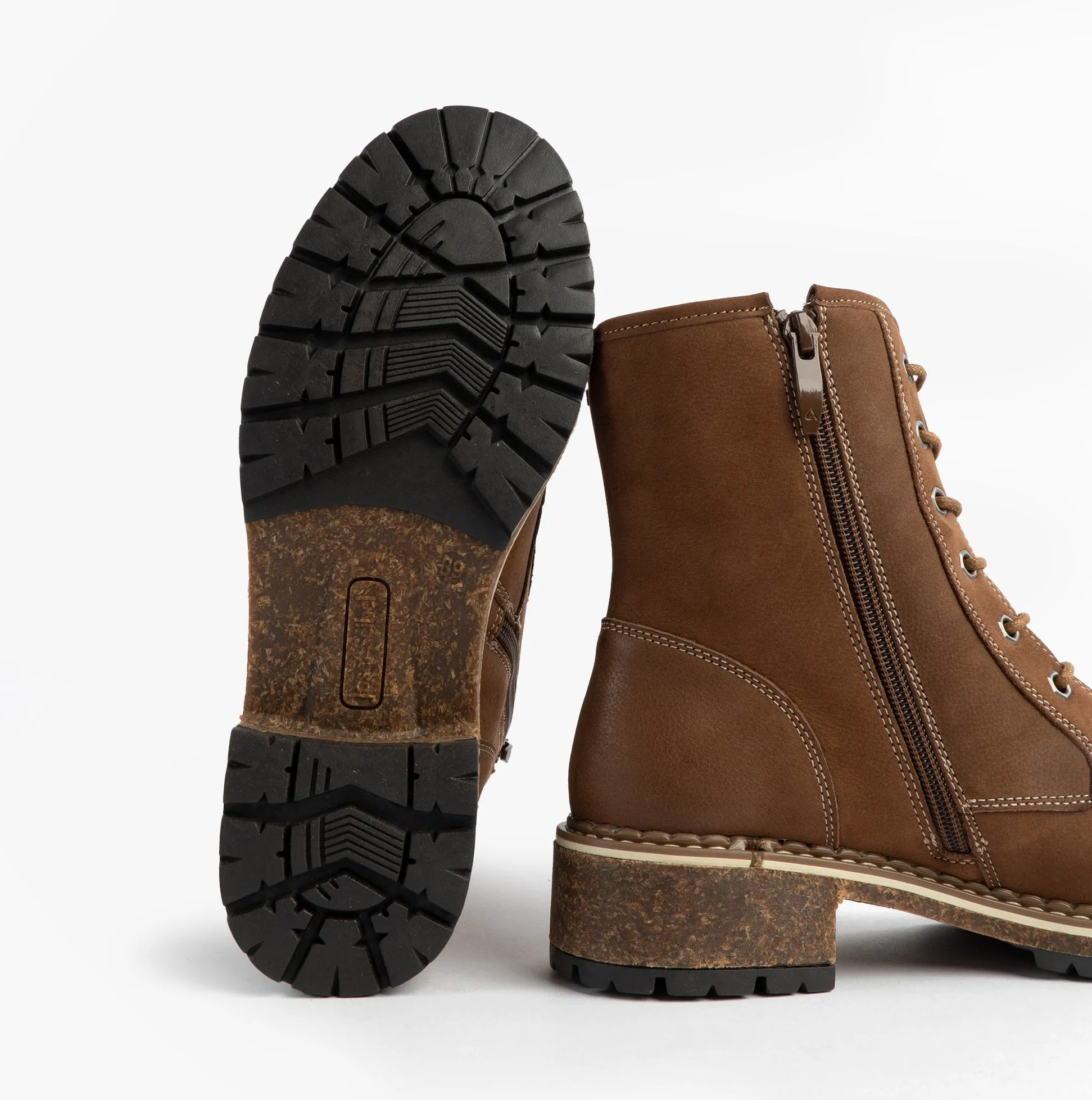 Josef Seibel WAYLYNN 10 Womens Lace Up Ankle Boots Brown sold by Shuperb product image thumbnail 3