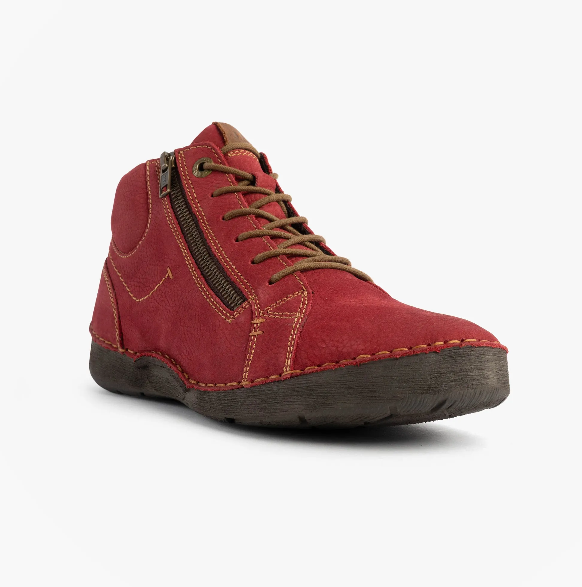 Josef Seibel FERGEY 67 Womens Size Zip Boots Red sold by Shuperb product image thumbnail 4