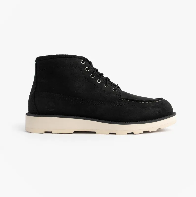 Timberland BRITTON MILLS MID Mens Chukka Boots Black Suede sold by Shuperb