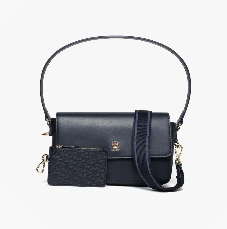 Tommy Hilfiger CONVERTIBLE Womens Crossbody Bag Space Blue sold by Shuperb