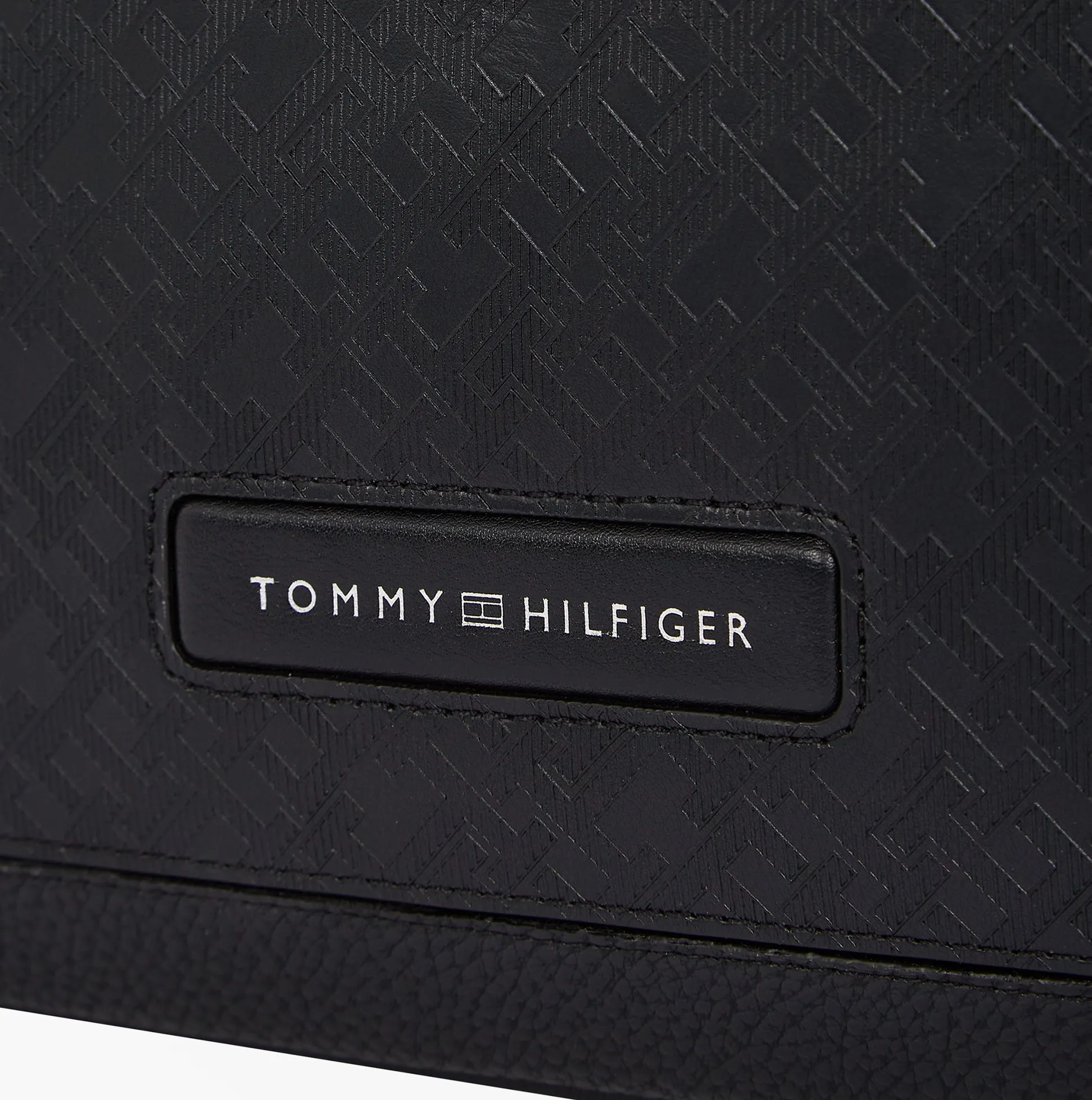 Tommy Hilfiger MONOGRAM PEBBLE GRAIN Mens Laptop Bag Black sold by Shuperb product image thumbnail 5