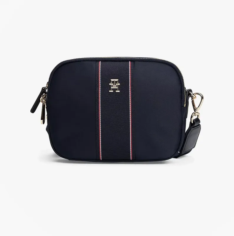 Tommy Hilfiger MONOGRAM CROSSBODY Womens Bag Space Blue Corp sold by Shuperb