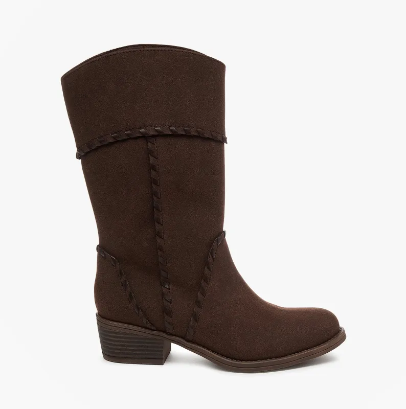 Rocket Dog ROWDY Womens Boots Dark Brown made by Rocket Dog