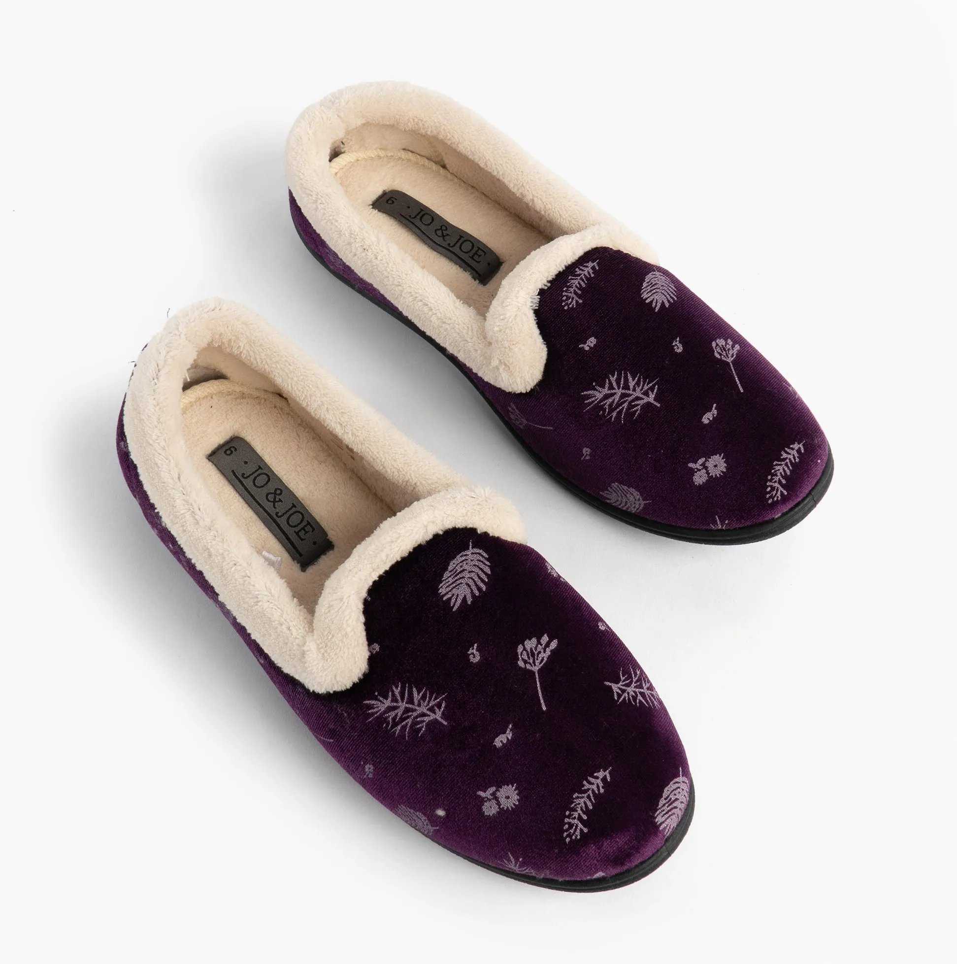 Jo & Joe ANNIE Womens Full Slippers Purple sold by Shuperb product image thumbnail 2