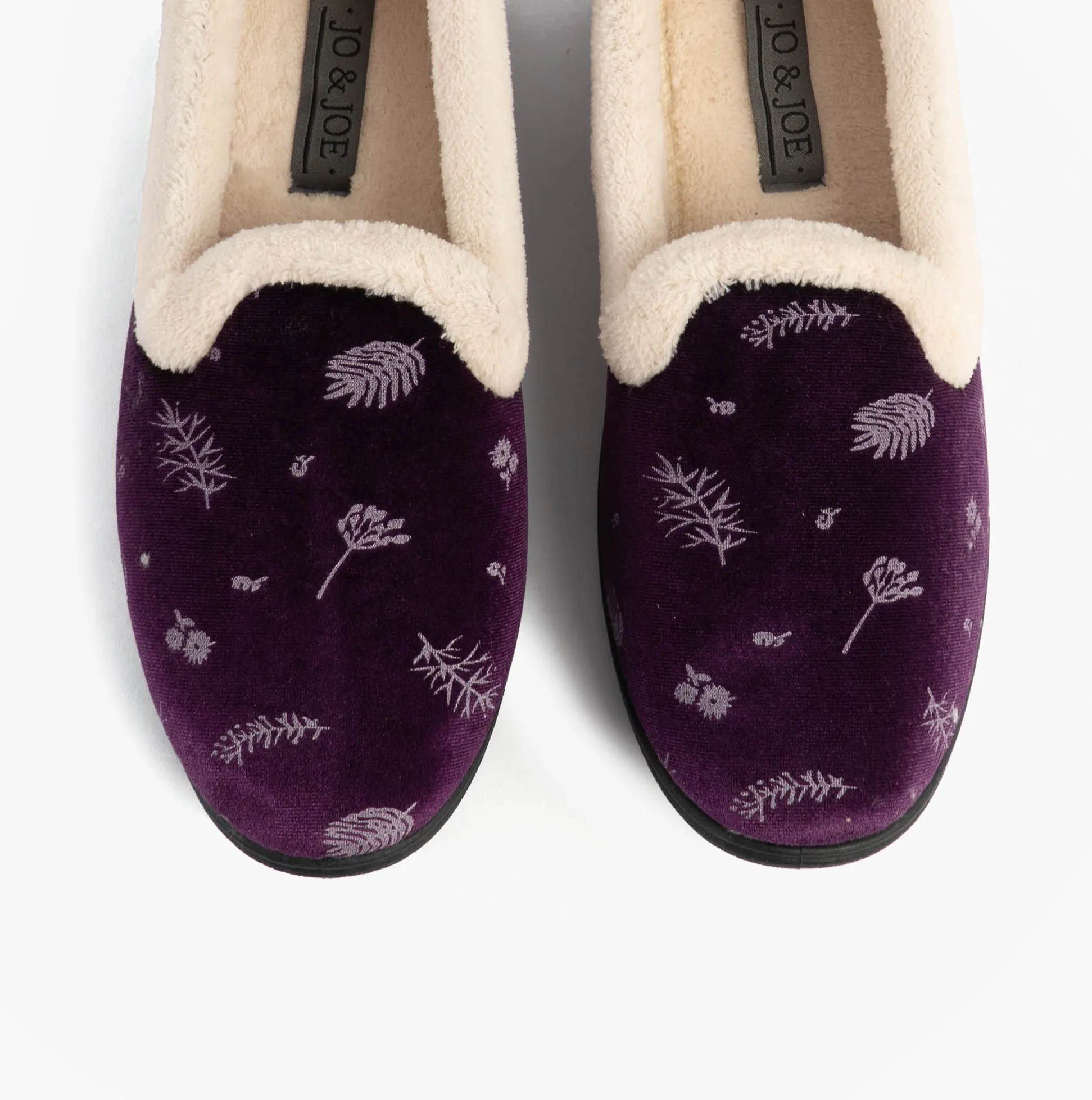 Jo & Joe ANNIE Womens Full Slippers Purple sold by Shuperb product image thumbnail 3