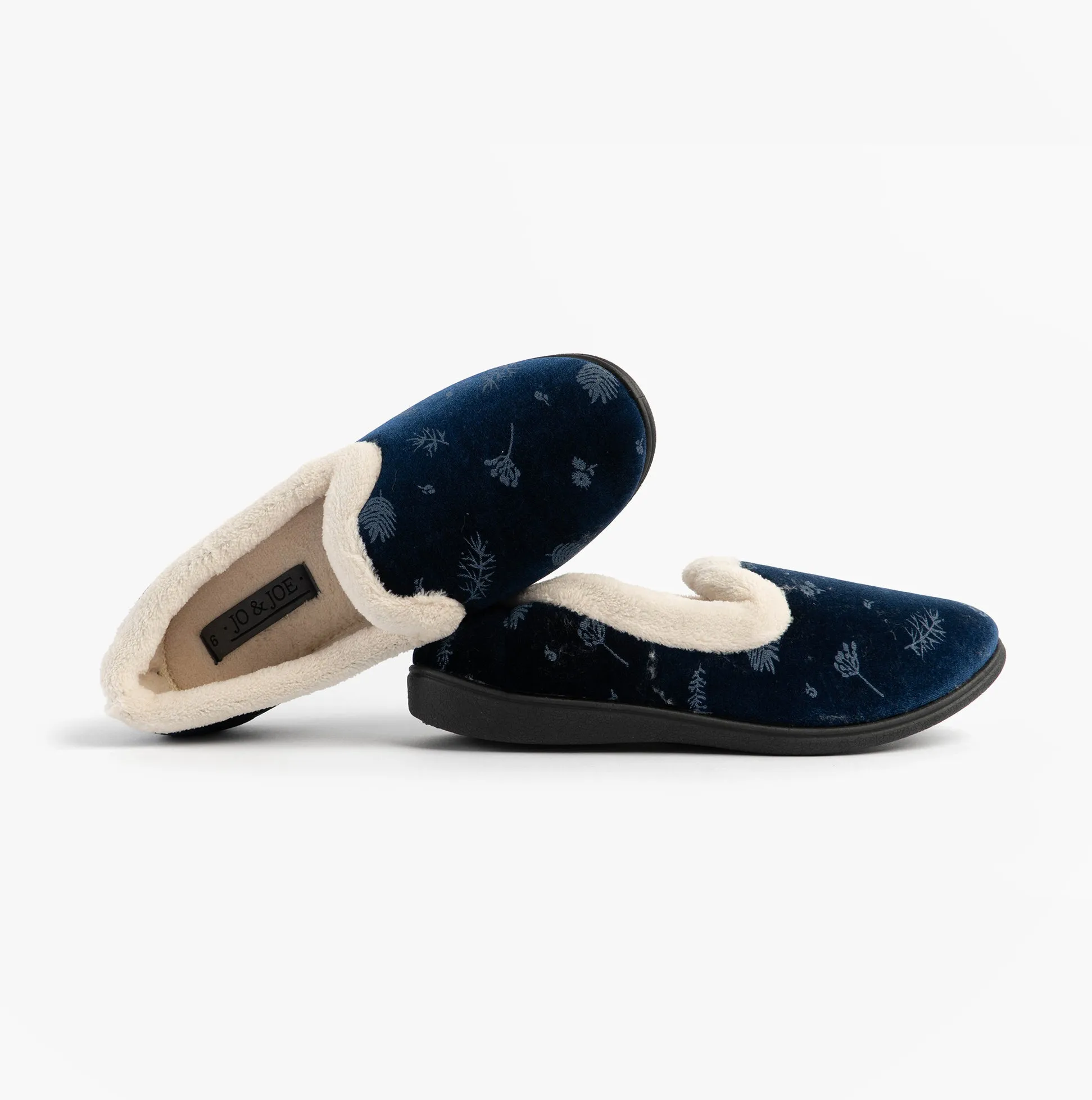 Jo & Joe ANNIE Womens Full Slippers Navy sold by Shuperb product image thumbnail 2