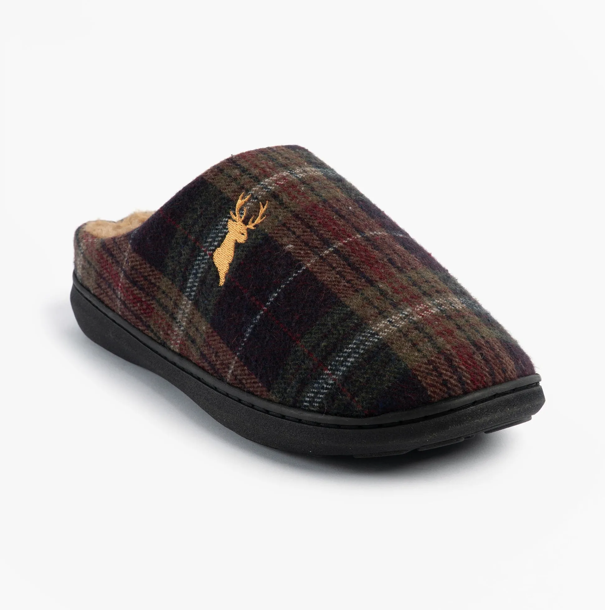 Jo & Joe NIDDERDALE Mens Mule Slippers Brown sold by Shuperb product image thumbnail 3