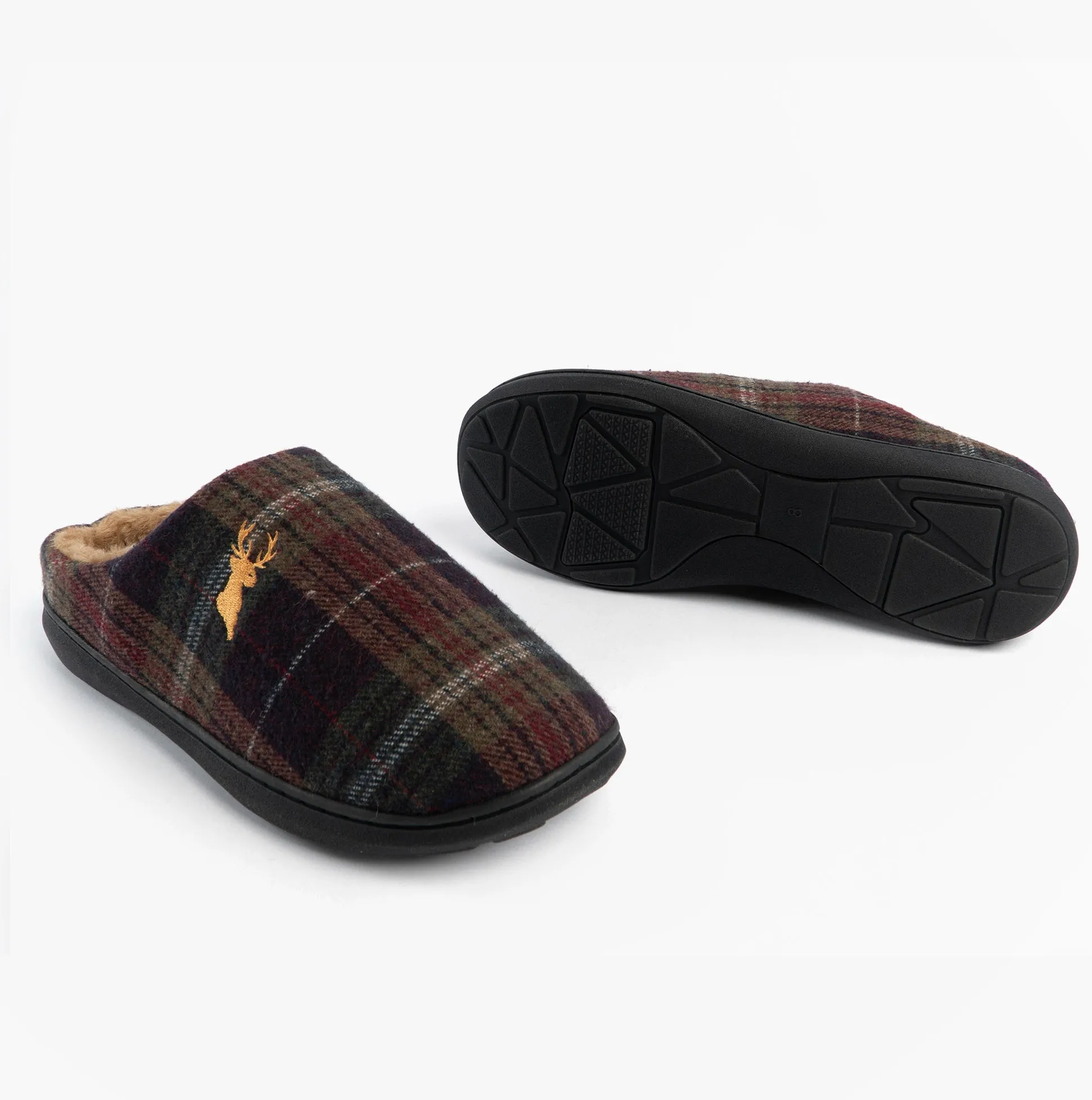 Jo & Joe NIDDERDALE Mens Mule Slippers Brown sold by Shuperb product image thumbnail 4