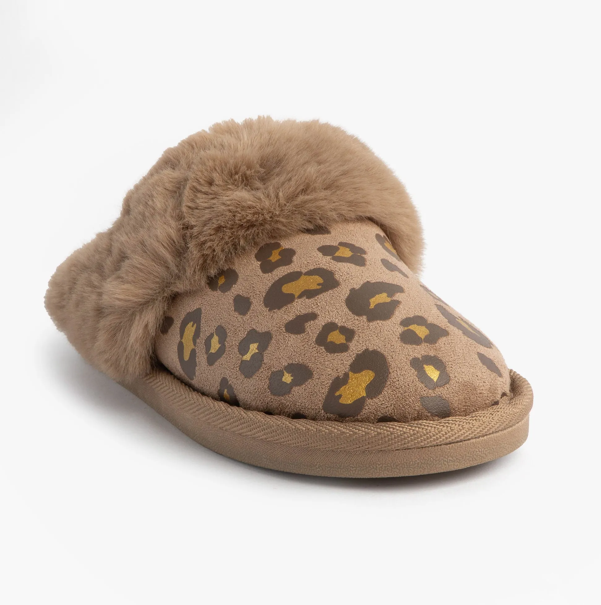 Jo & Joe MILA Womens Mule Slippers Chestnut Leopard sold by Shuperb product image thumbnail 4