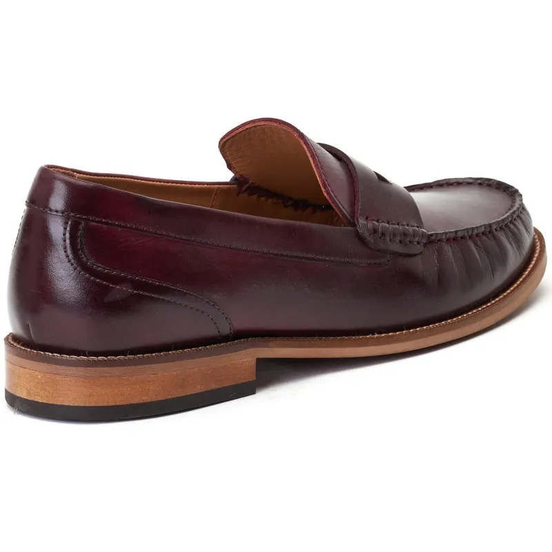 Base London GARFIELD Mens Shoes Wine sold by Shuperb