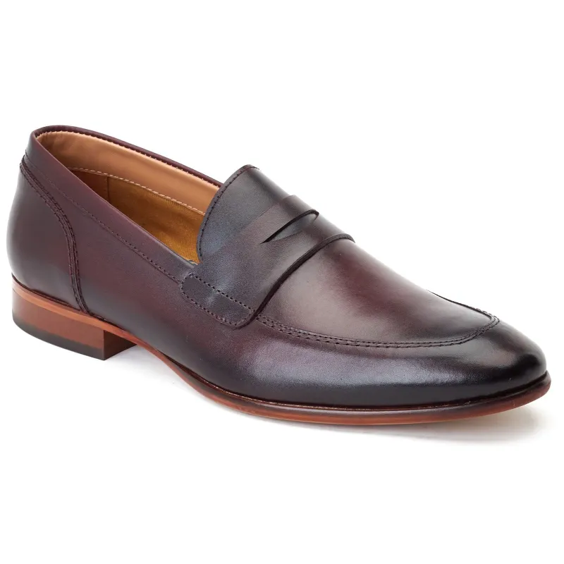 Base London BRUNO Mens Shoes Wine sold by Shuperb