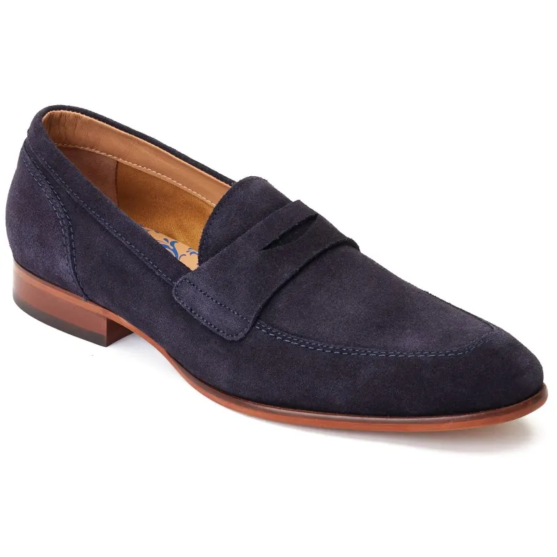 Base London BRUNO Mens Shoes Navy sold by Shuperb